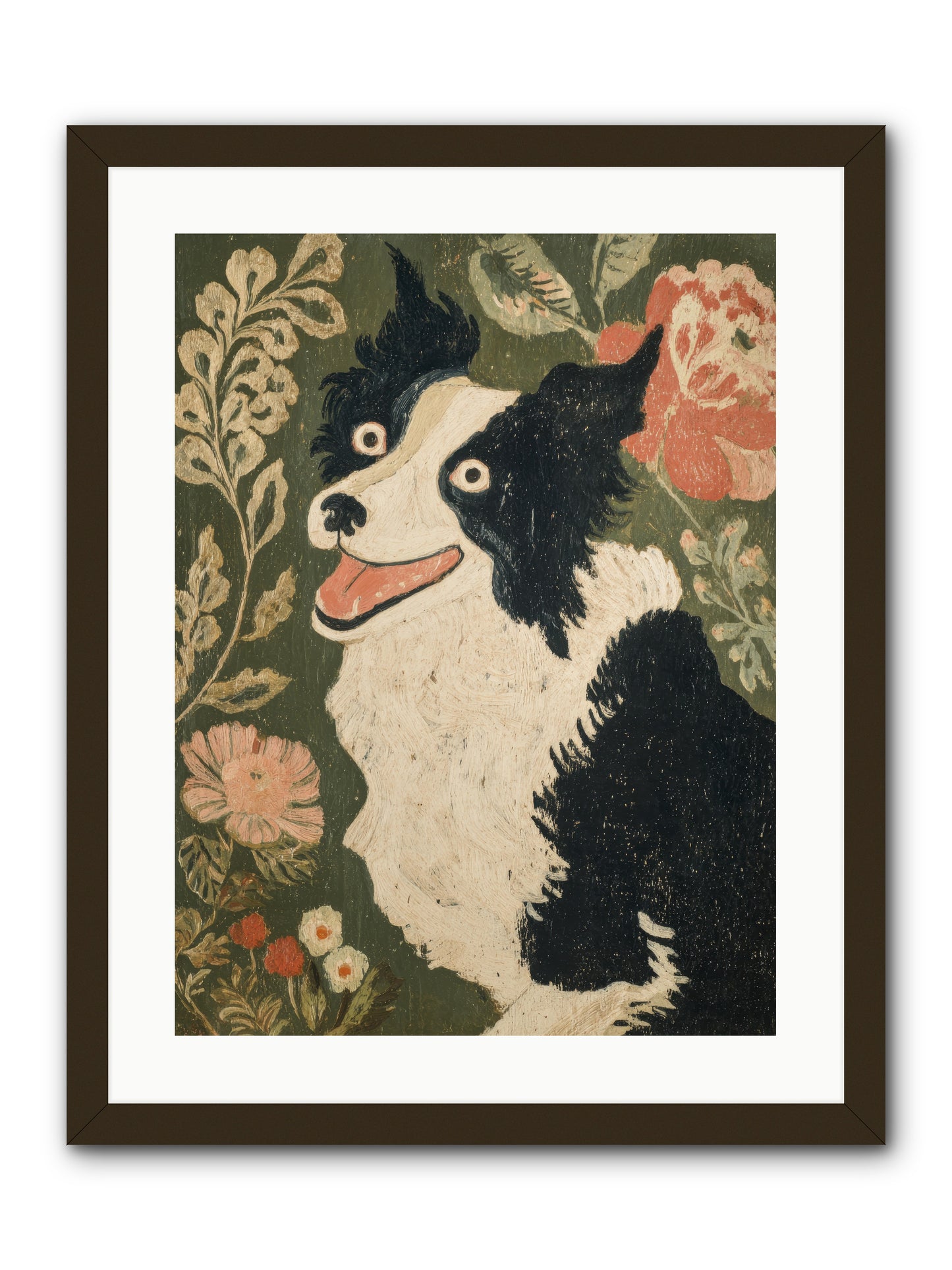 Unstoppable Happiness -- Framed Print - Black 18x24
