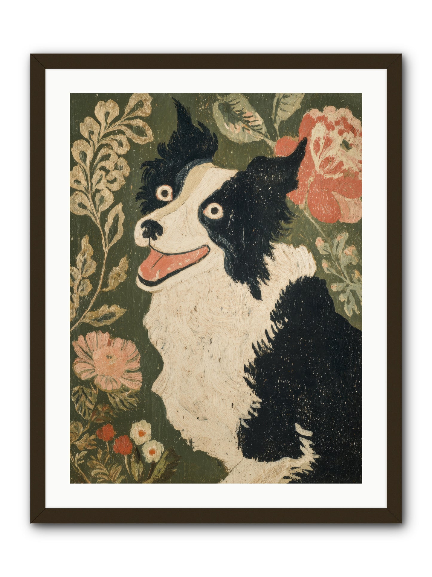 Unstoppable Happiness -- Framed Print - Black 24x32