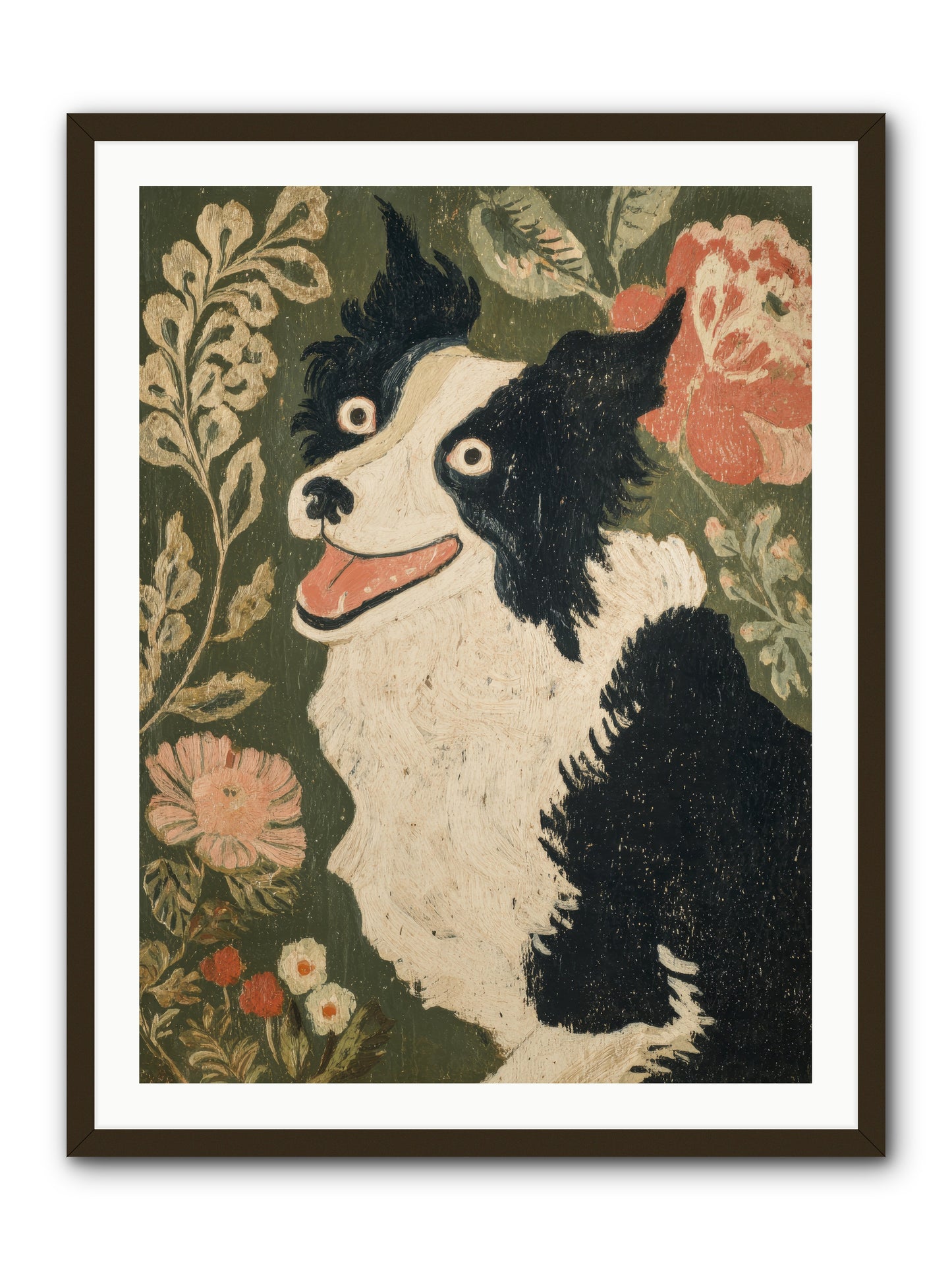 Unstoppable Happiness -- Framed Print - Black 30x40