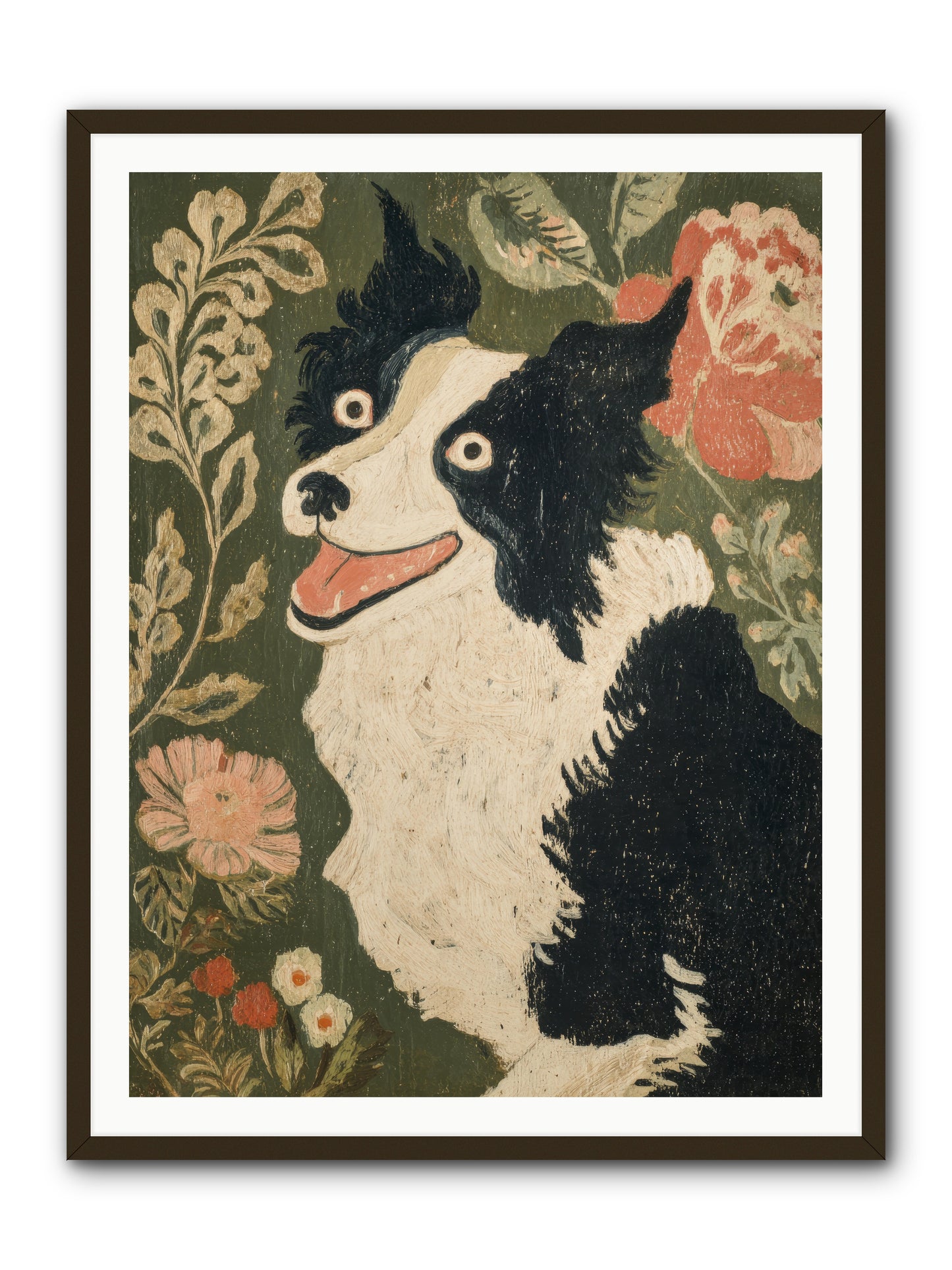 Unstoppable Happiness -- Framed Print - Black 36x48