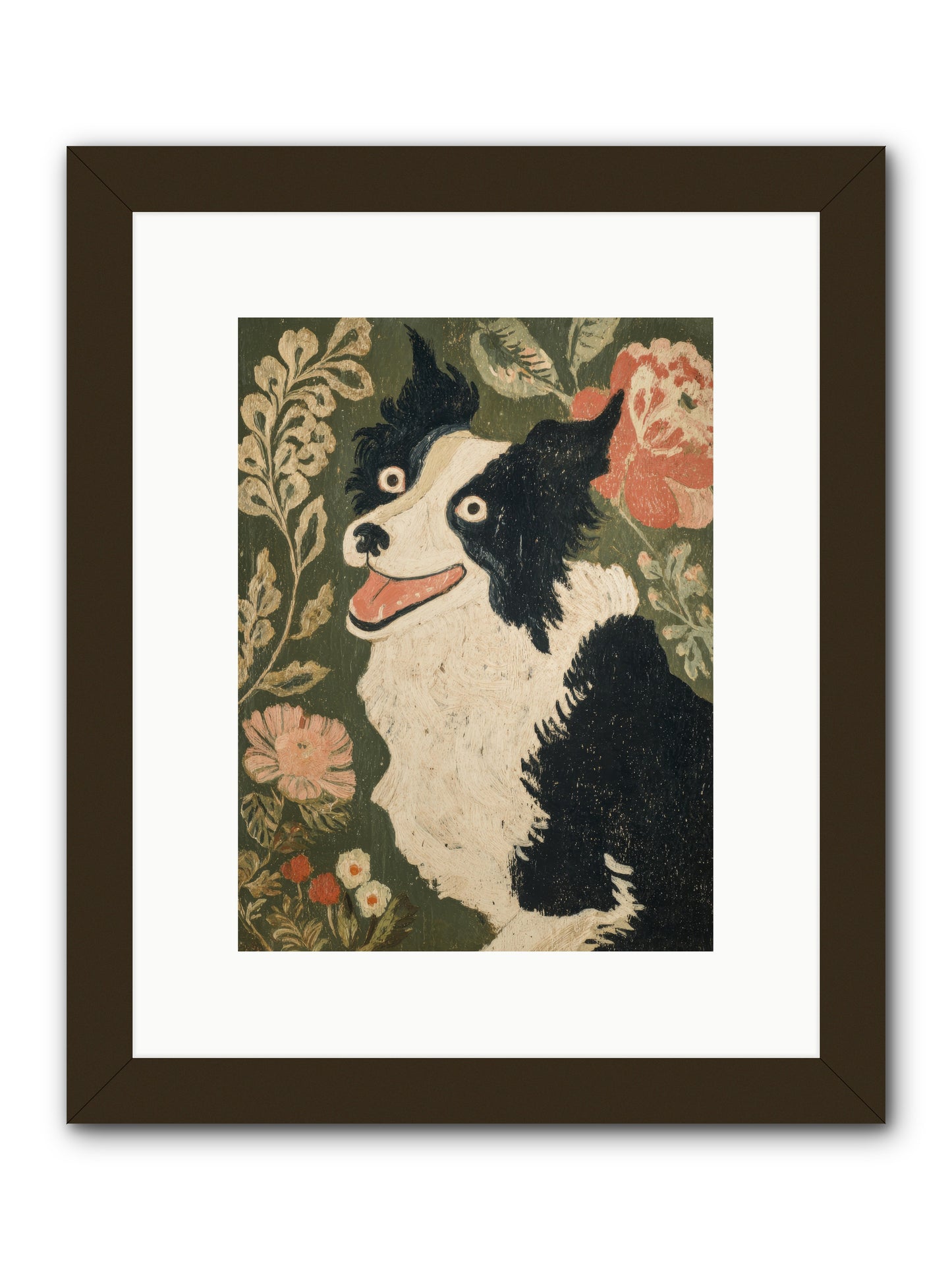 Unstoppable Happiness -- Framed Print - Black 9x12