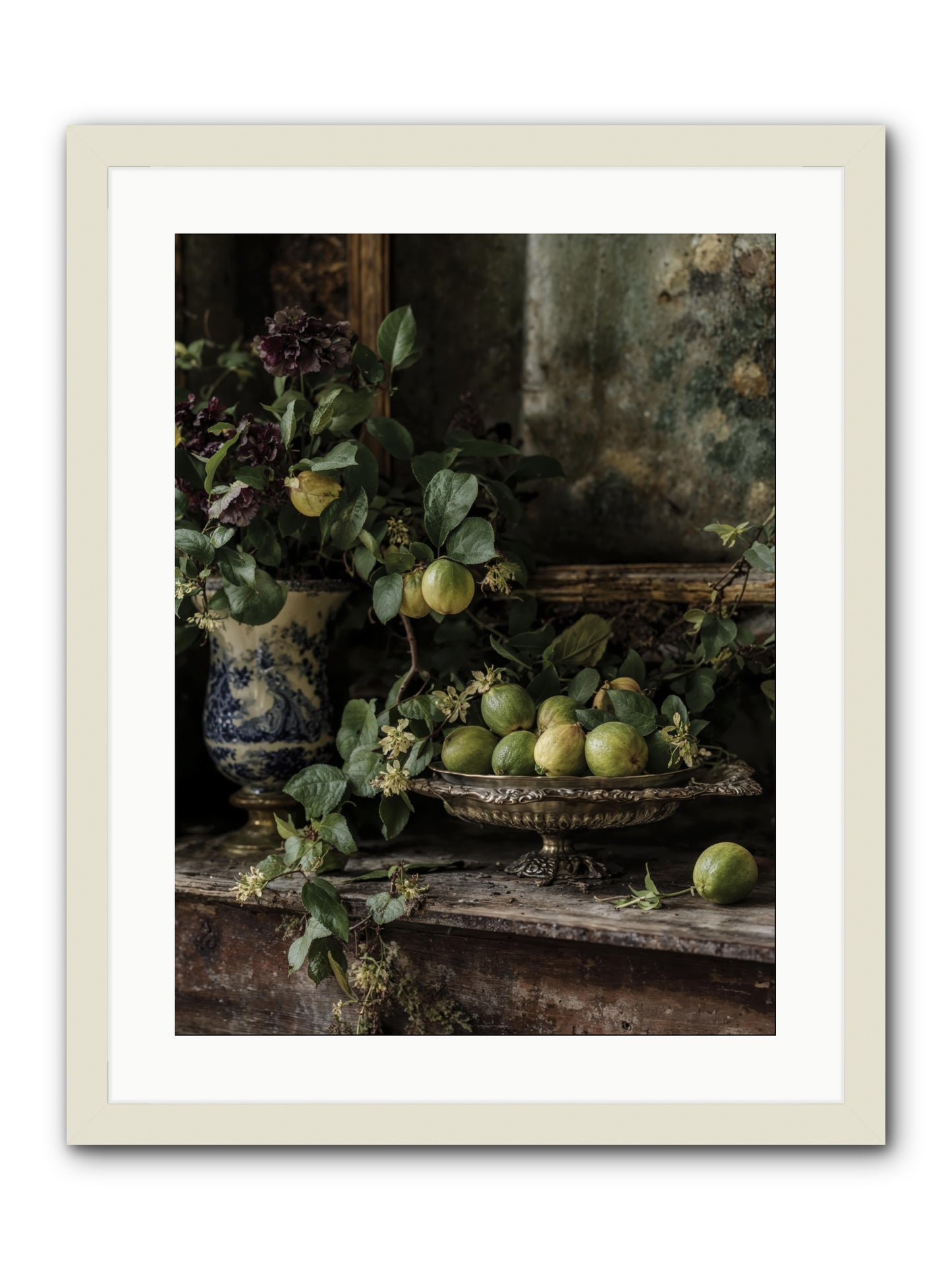 Untamed -- Framed Print - White 18x24