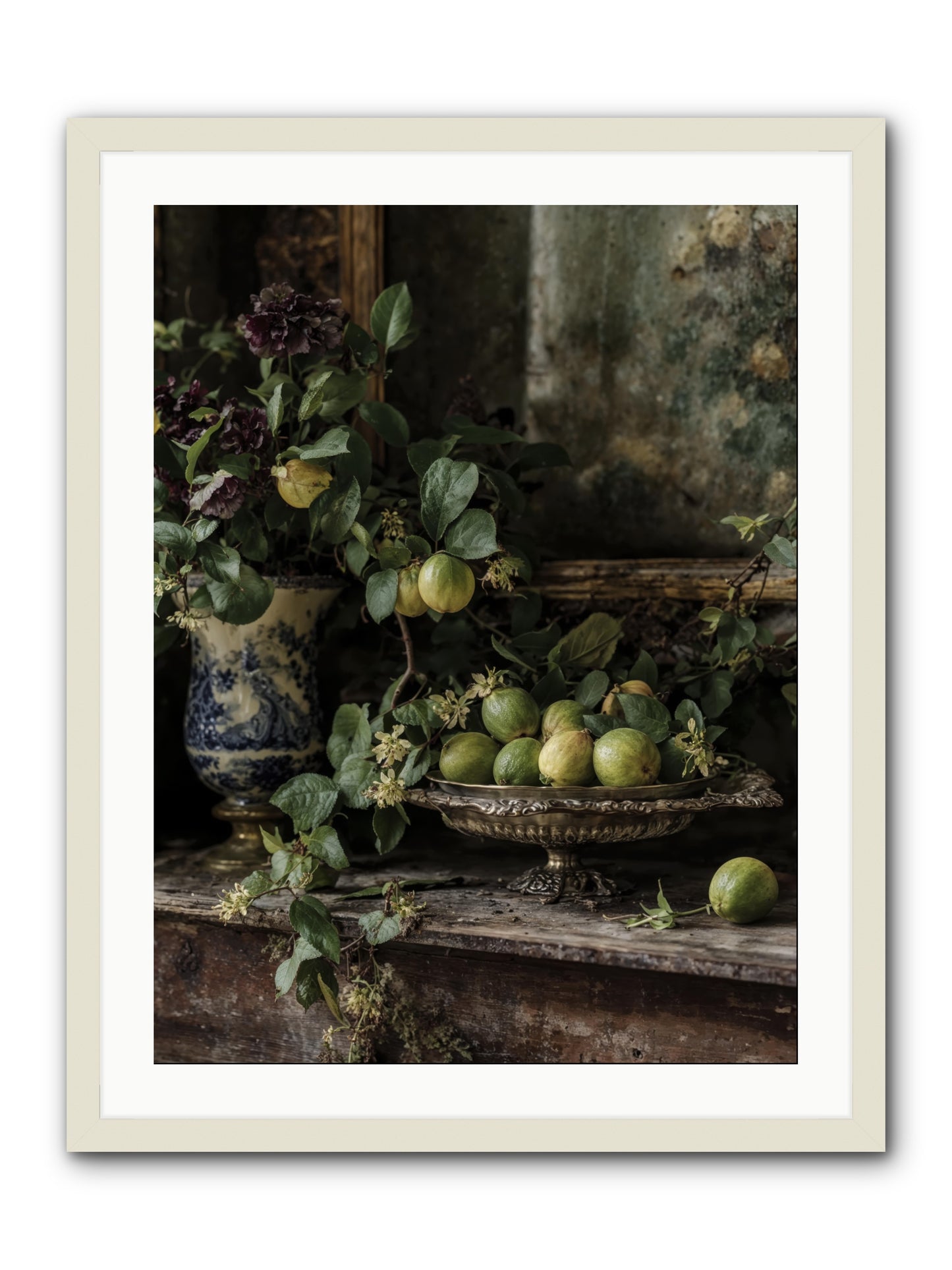 Untamed -- Framed Print - White 24x32
