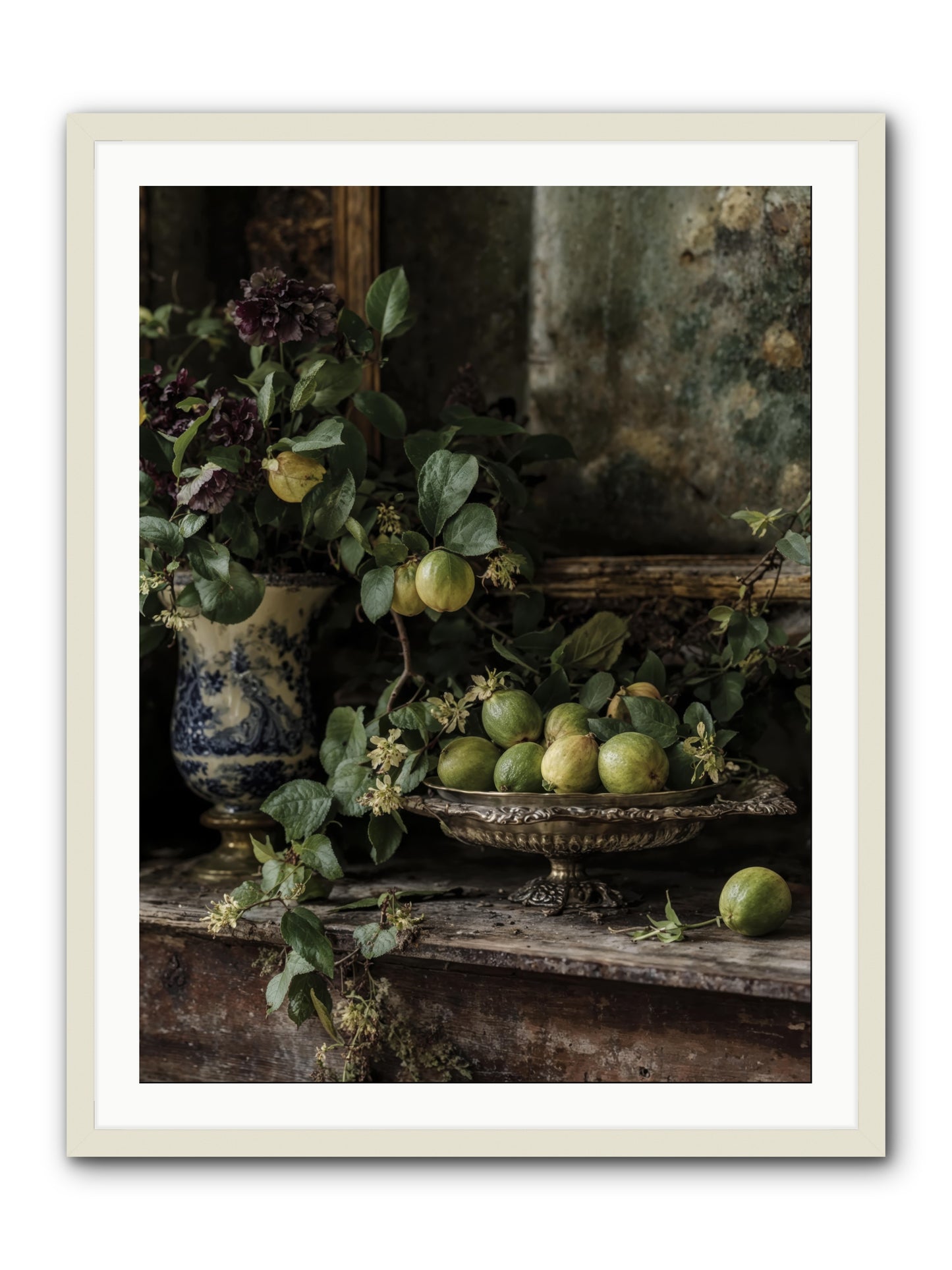 Untamed -- Framed Print - White 30x40