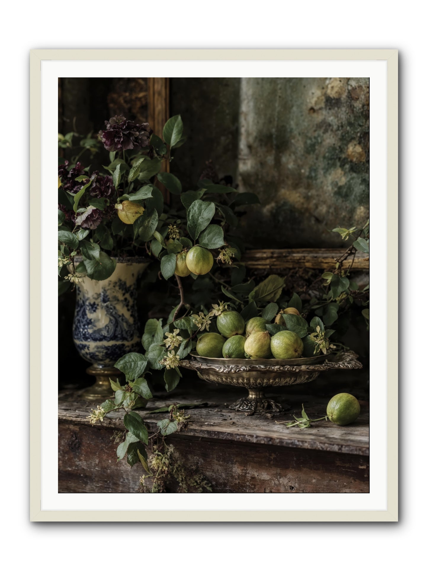 Untamed -- Framed Print - White 36x48