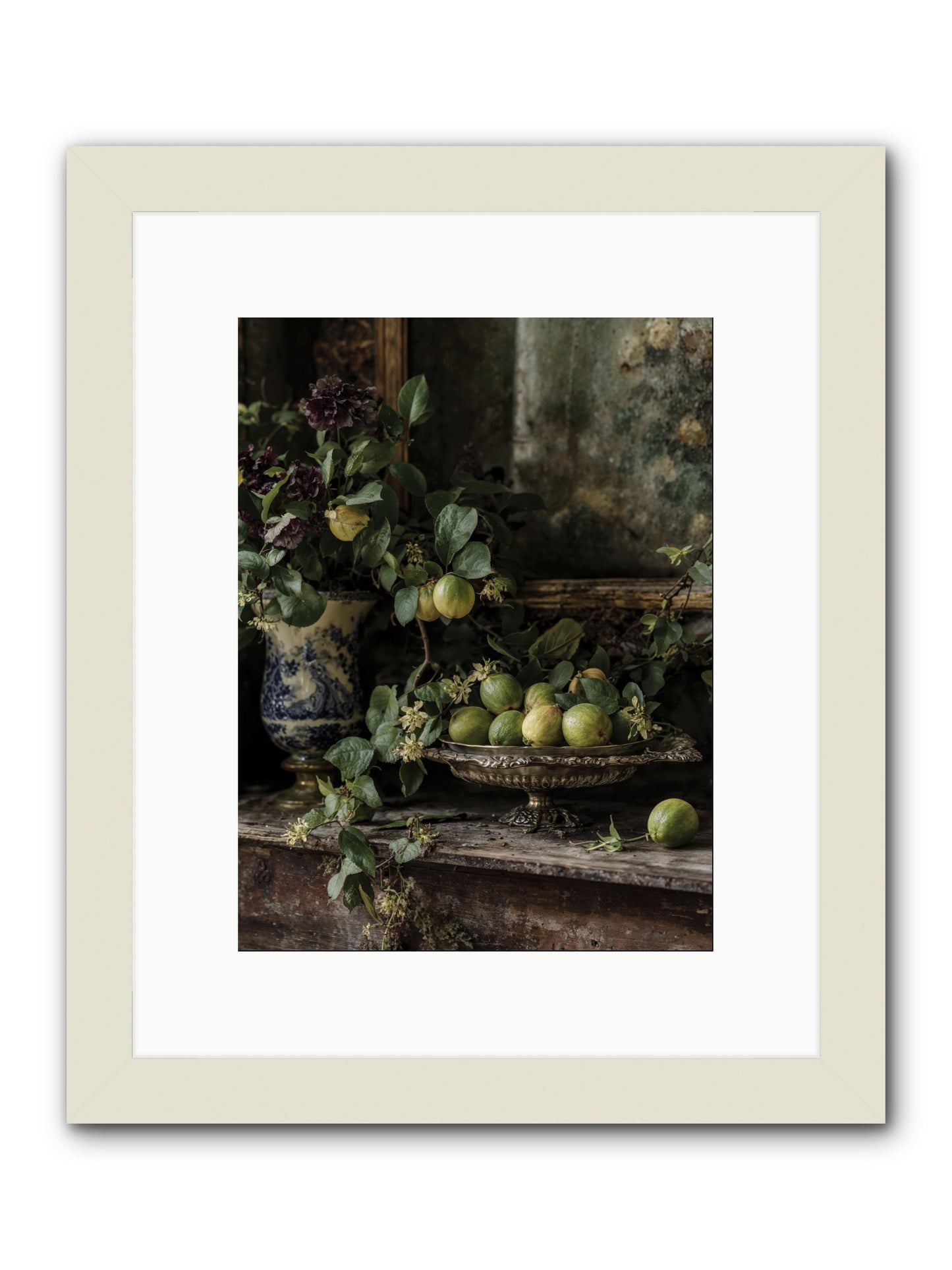Untamed -- Framed Print - White 9x12