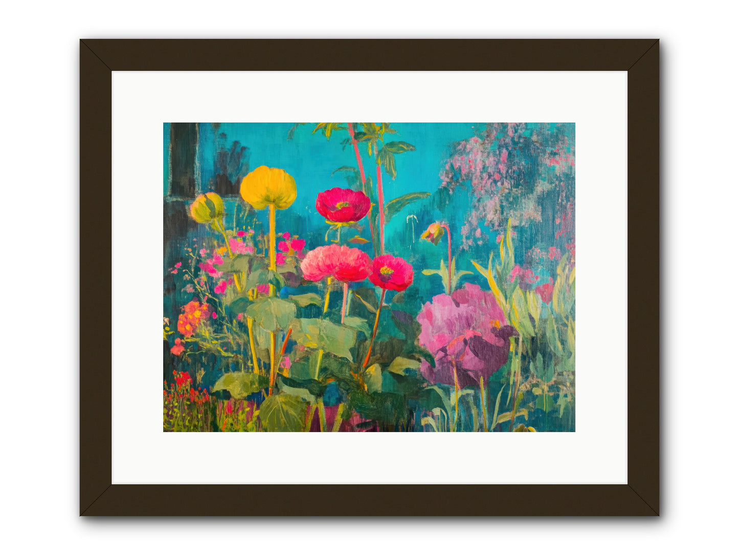 Untamed Opulence -- Framed Print - Black 16x12