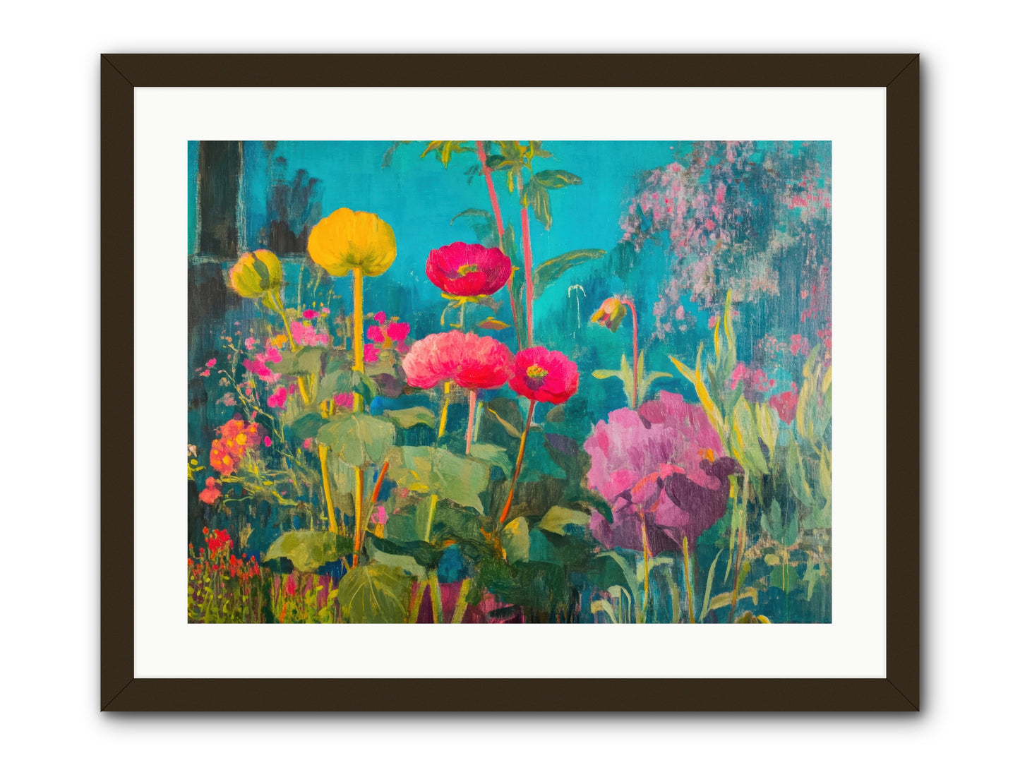 Untamed Opulence -- Framed Print - Black 24x18