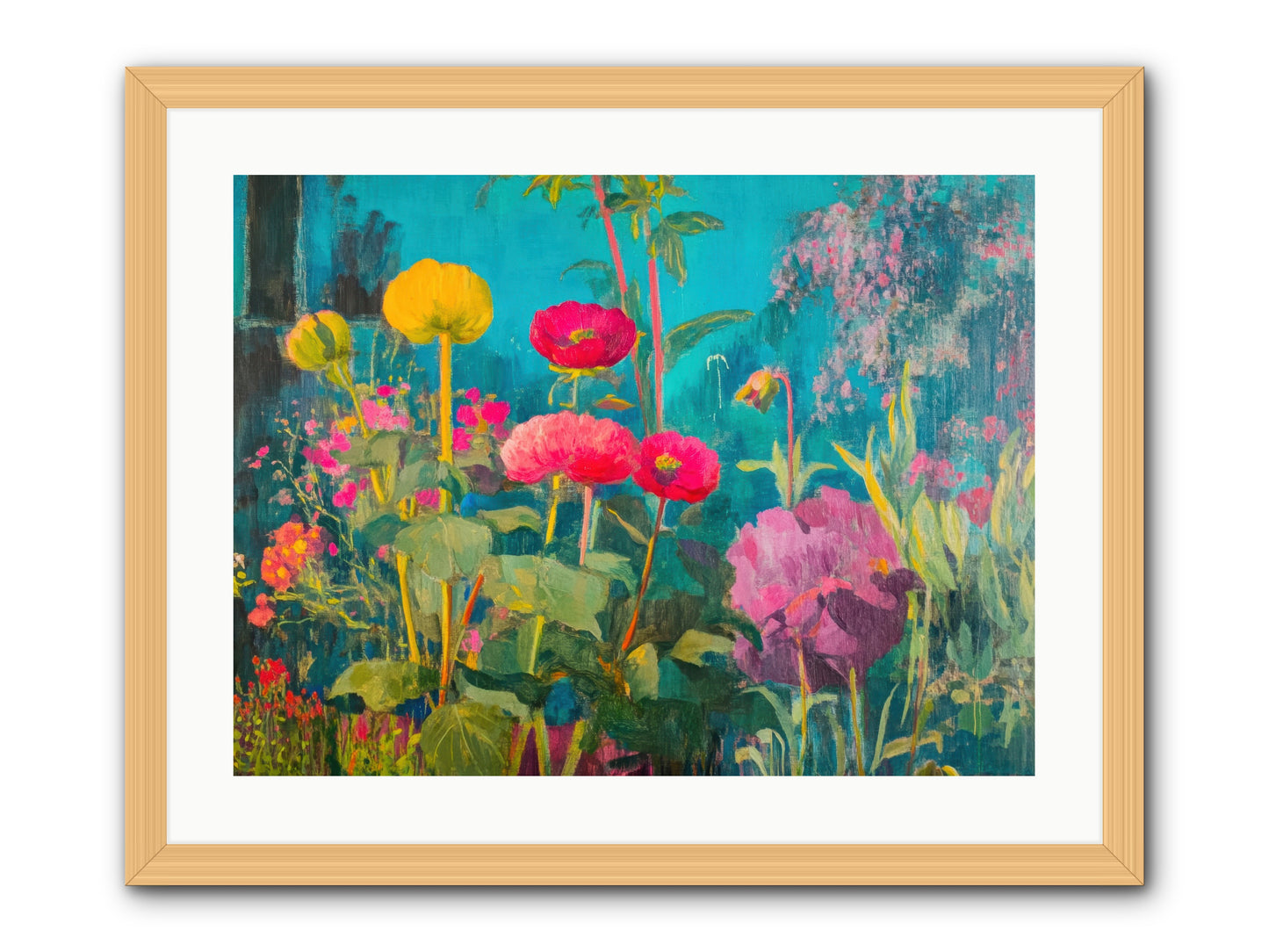 Untamed Opulence -- Framed Print - Natural 24x18