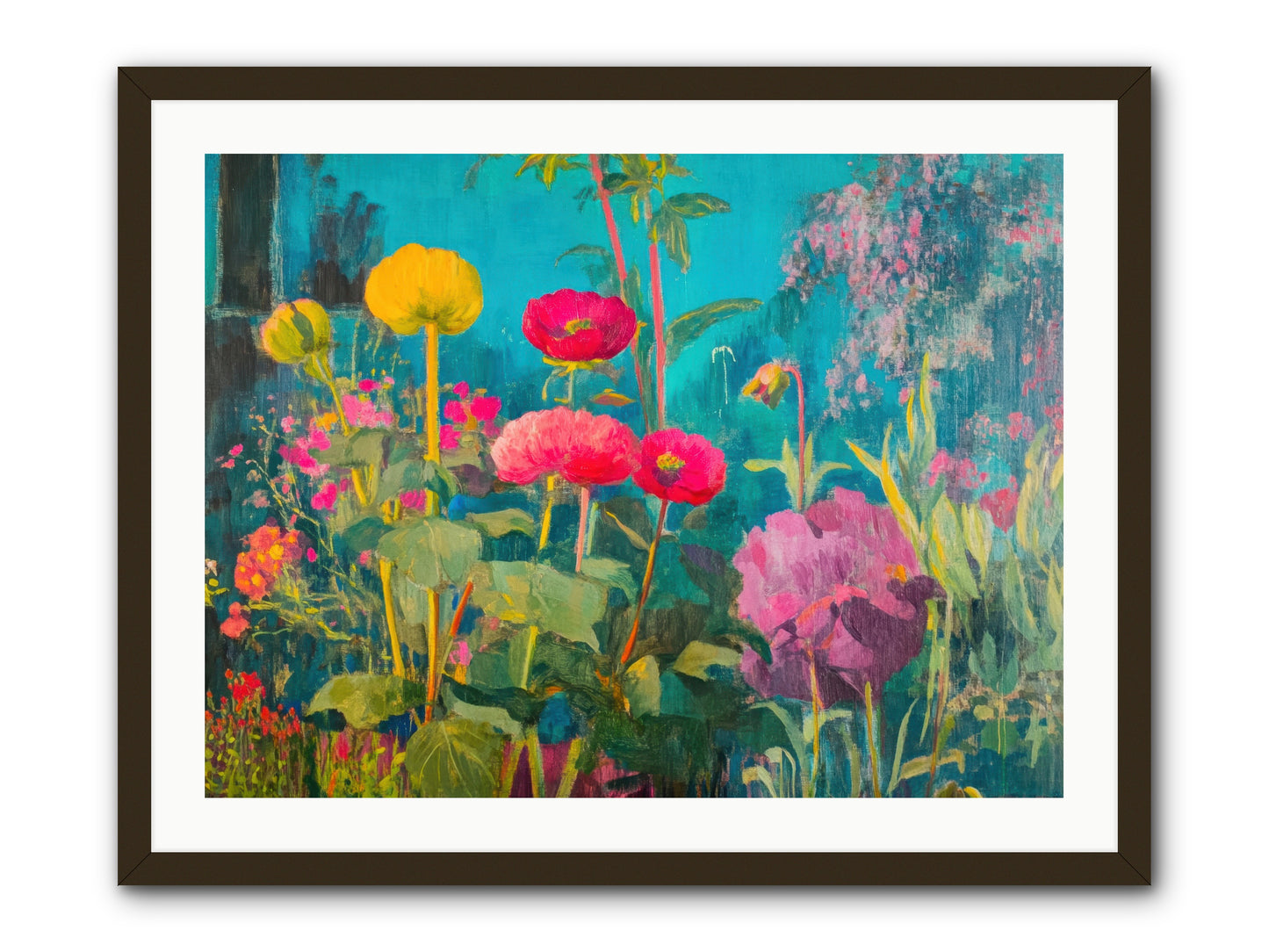 Untamed Opulence -- Framed Print - Black 32x24
