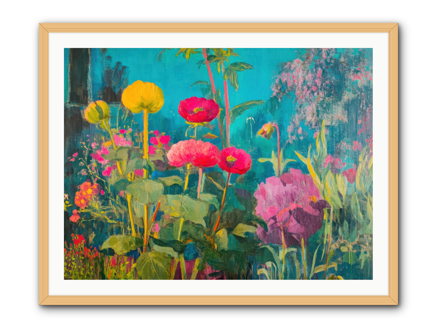 Untamed Opulence -- Framed Print - Natural 40x30