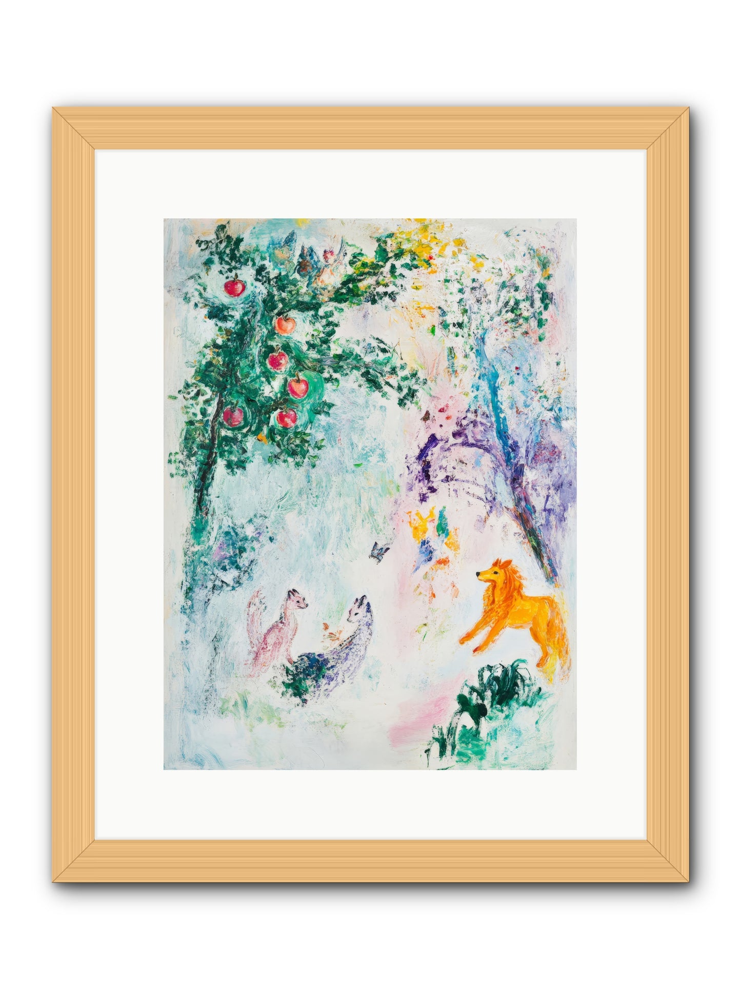 Until Magic Found HomeRez2 -- Framed Print - Natural 12x16