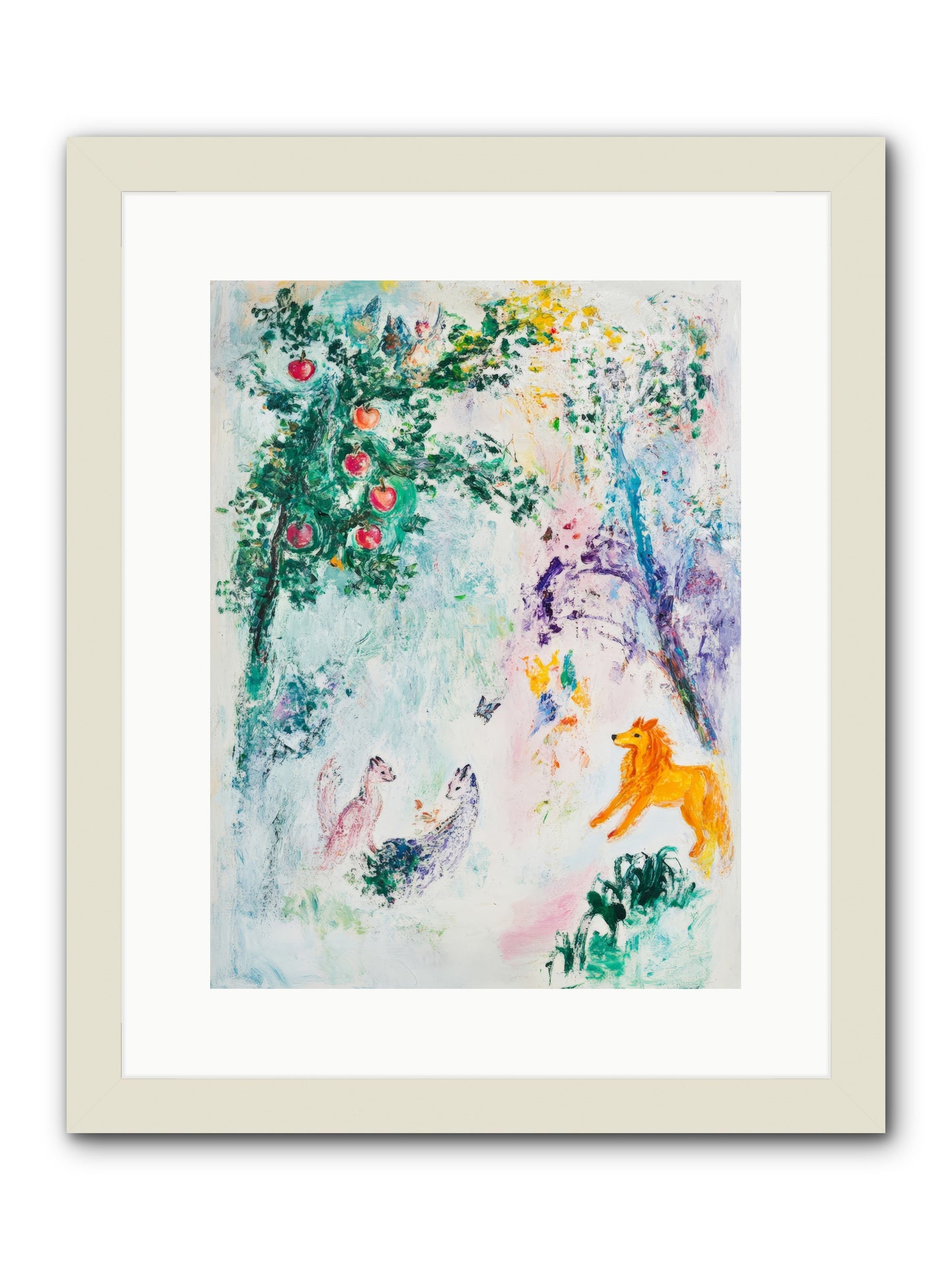 Until Magic Found HomeRez2 -- Framed Print - White 12x16