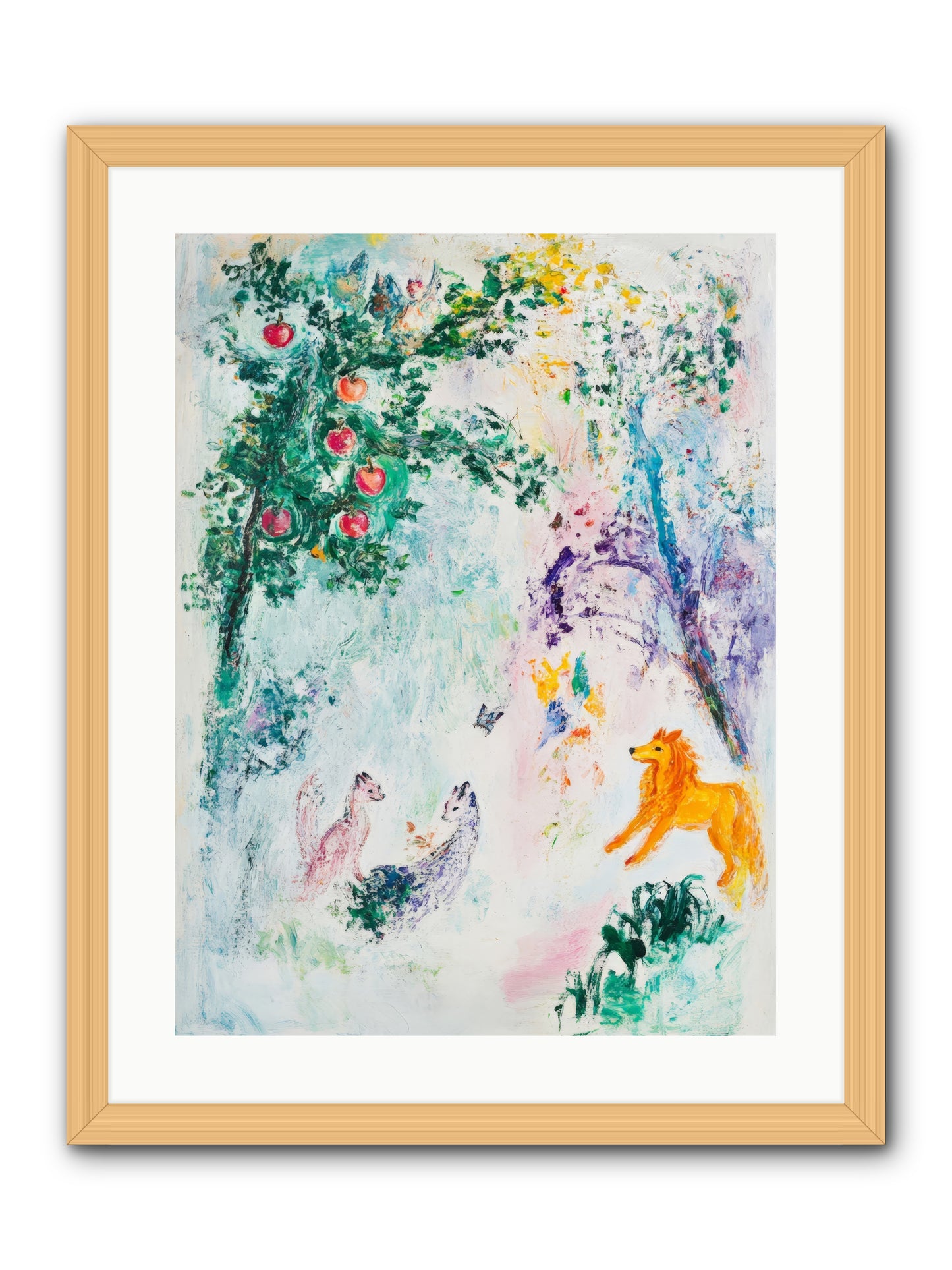 Until Magic Found HomeRez2 -- Framed Print - Natural 18x24