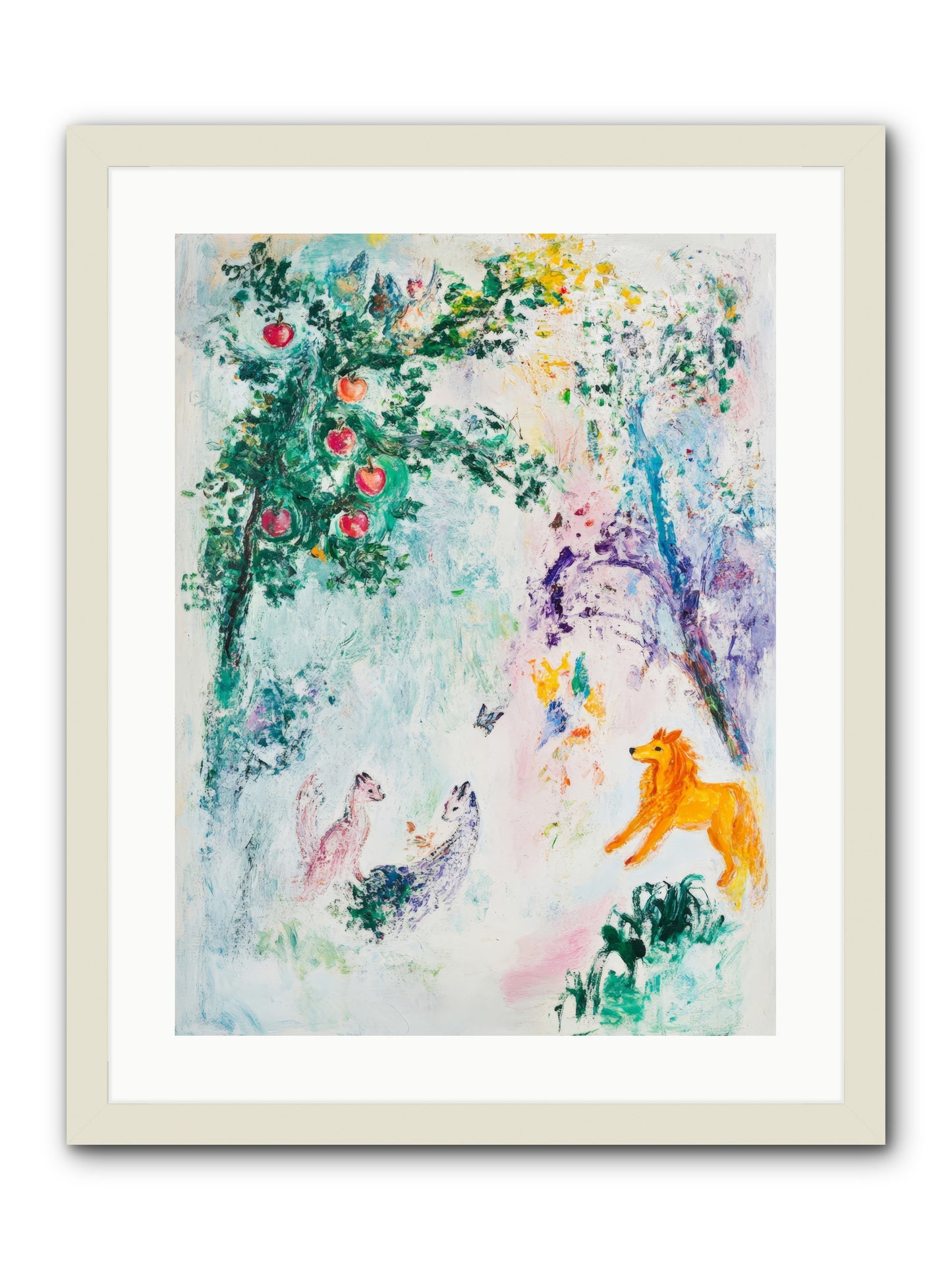 Until Magic Found HomeRez2 -- Framed Print - White 18x24