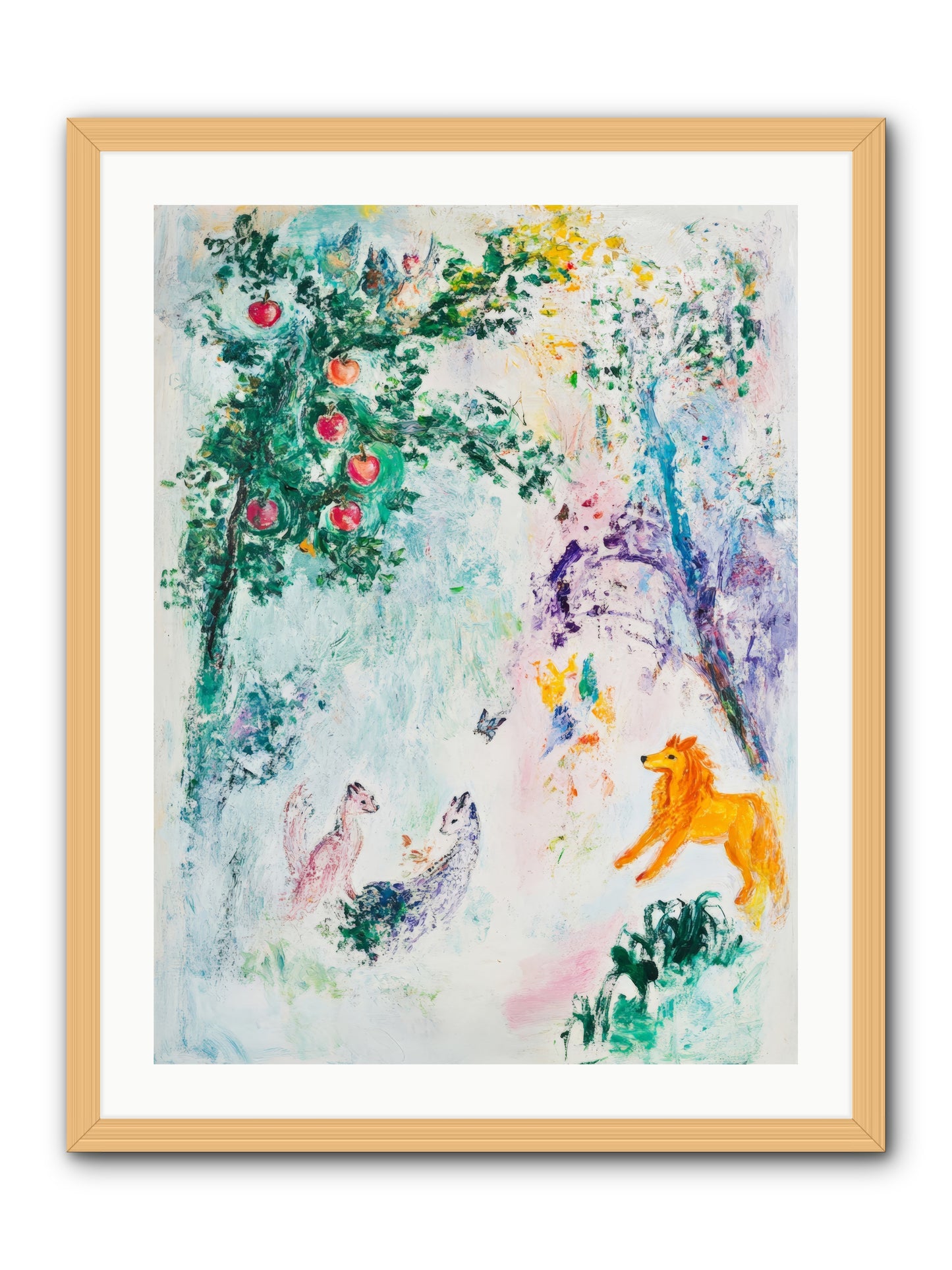 Until Magic Found HomeRez2 -- Framed Print - Natural 24x32