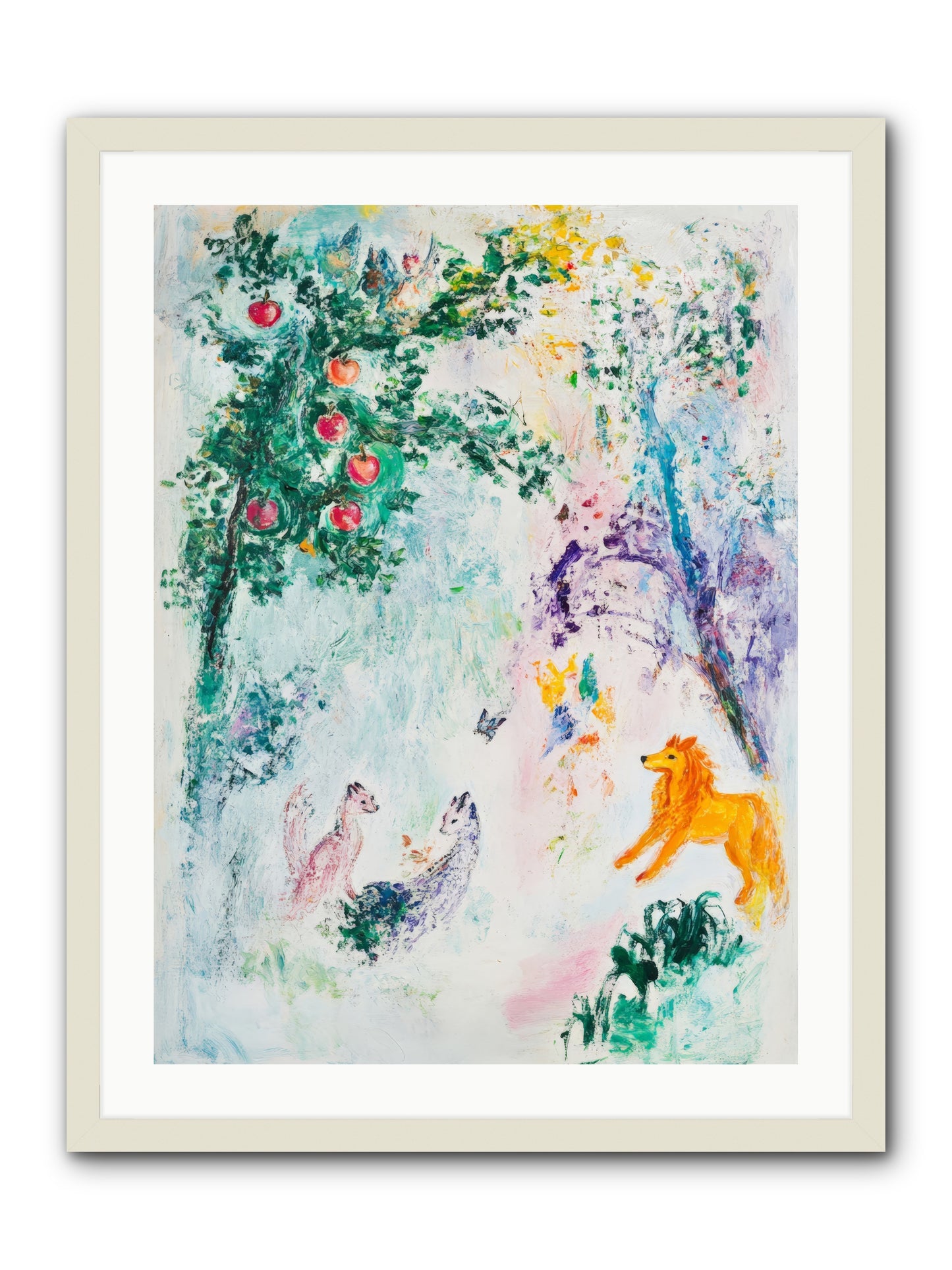Until Magic Found HomeRez2 -- Framed Print - White 24x32