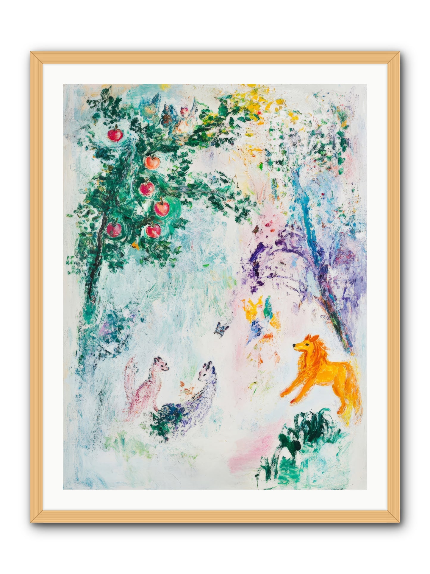 Until Magic Found HomeRez2 -- Framed Print - Natural 30x40