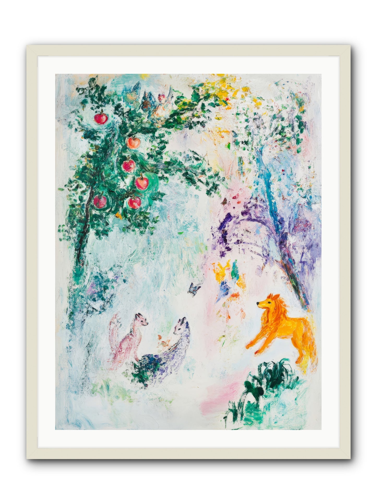 Until Magic Found HomeRez2 -- Framed Print - White 30x40