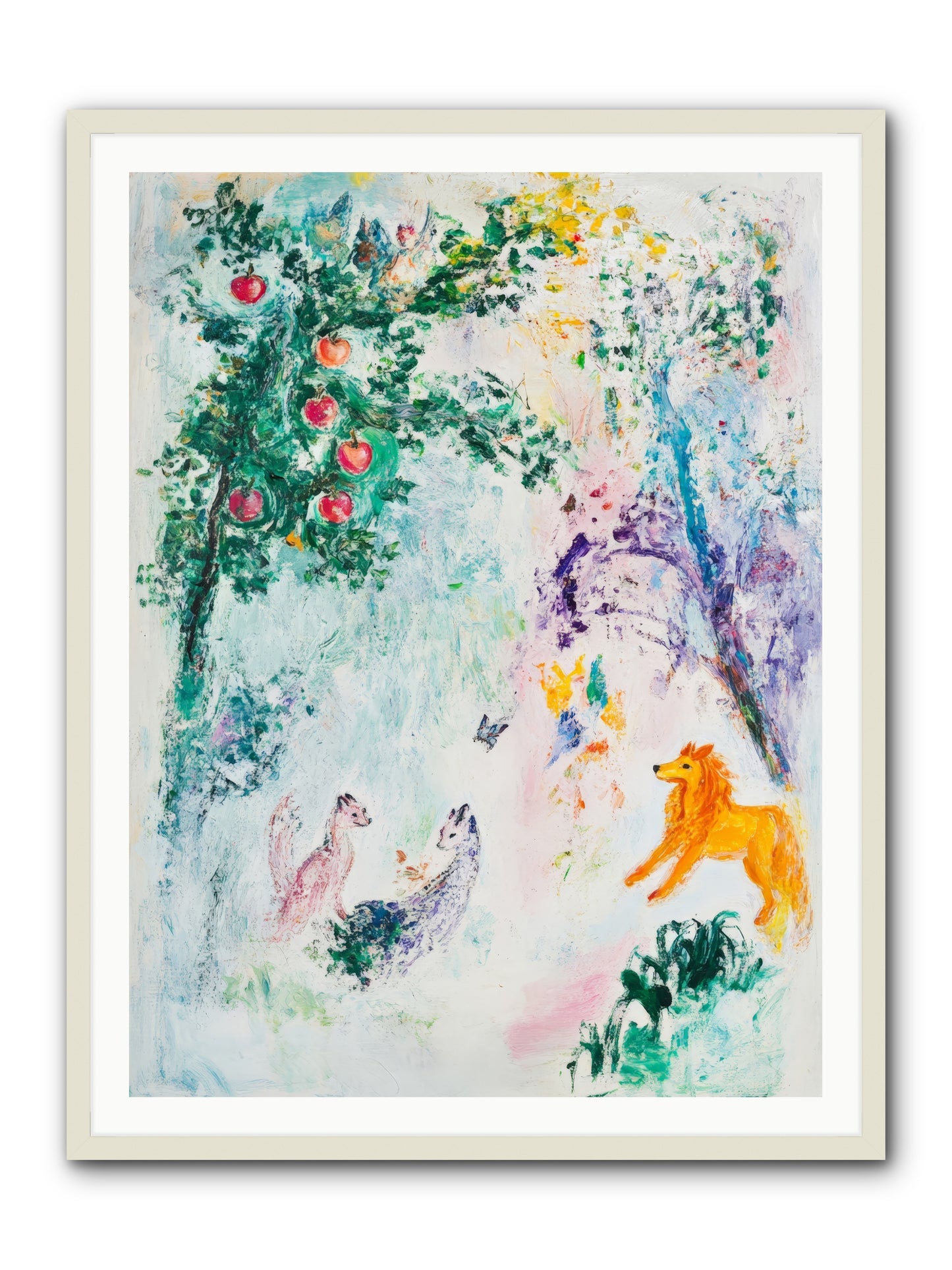 Until Magic Found HomeRez2 -- Framed Print - White 36x48