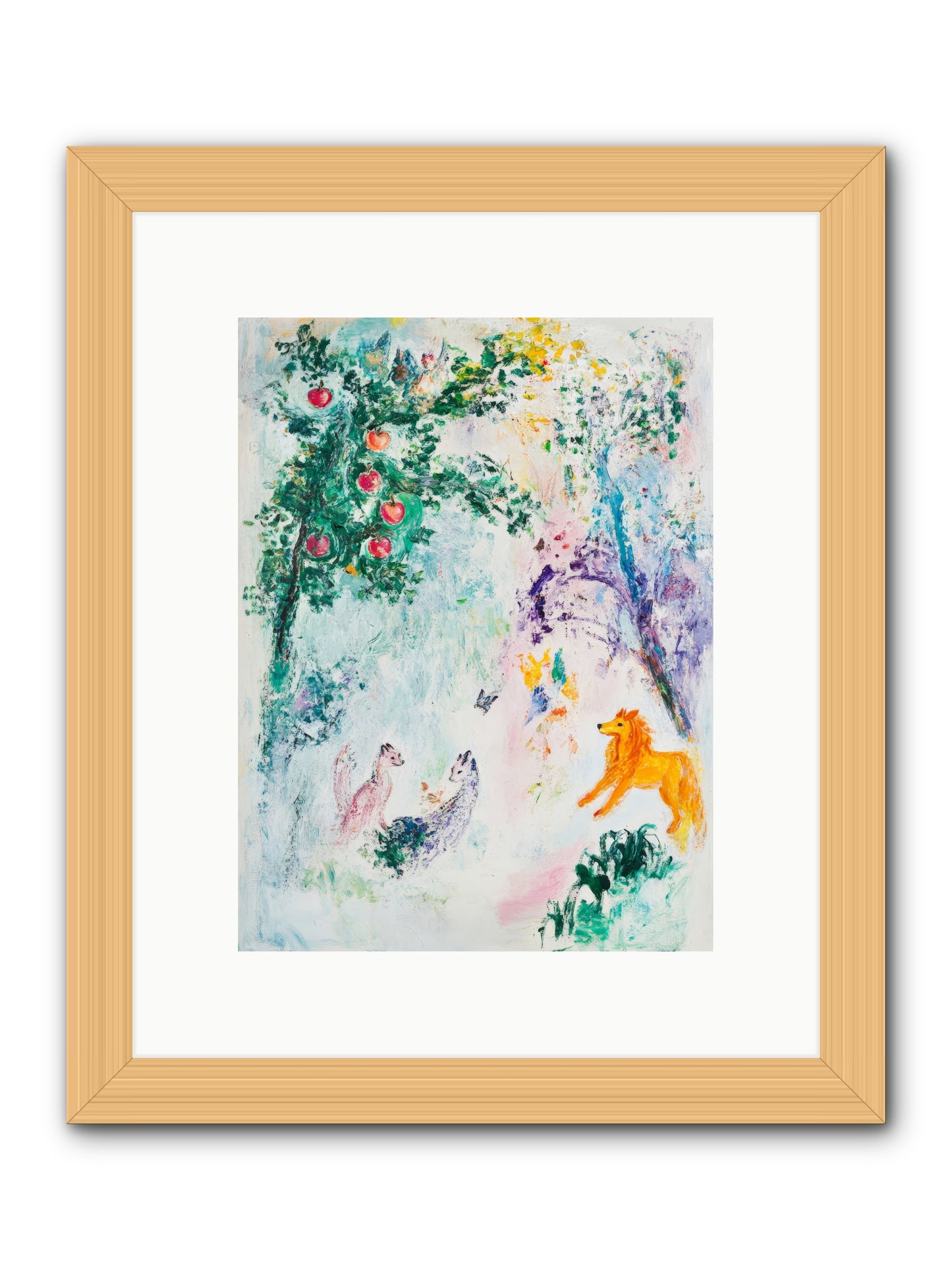 Until Magic Found HomeRez2 -- Framed Print - Natural 9x12