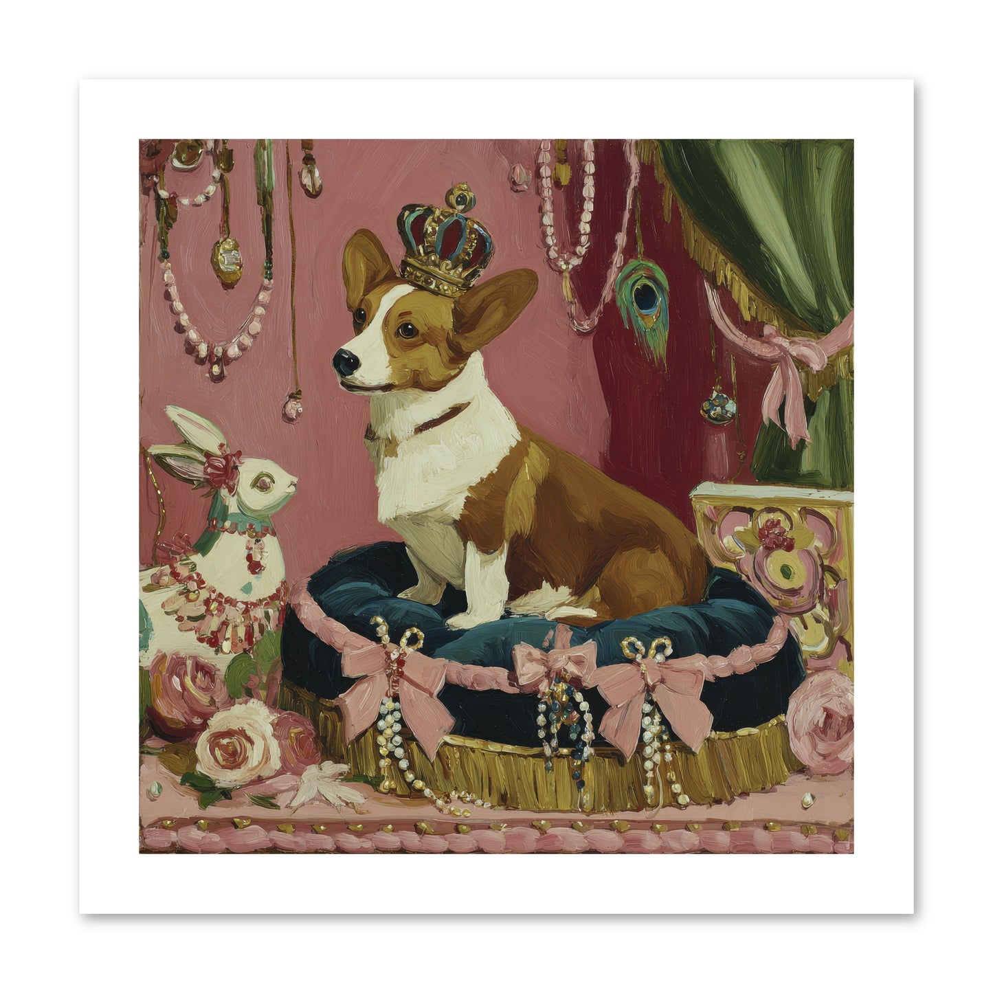 Unveiling of Splendor -- Paper Print 12x12