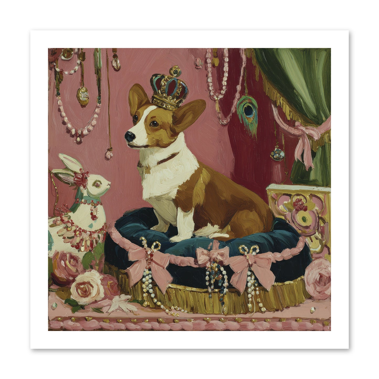 Unveiling of Splendor -- Paper Print 16x16