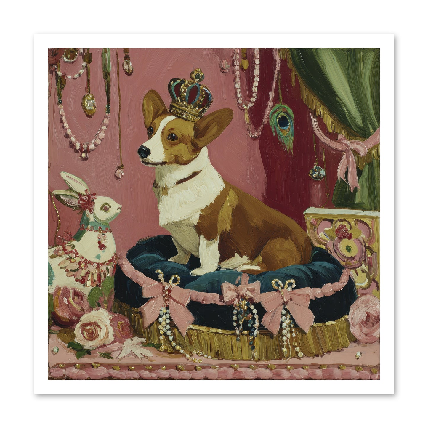 Unveiling of Splendor -- Loose Canvas Print 24x24