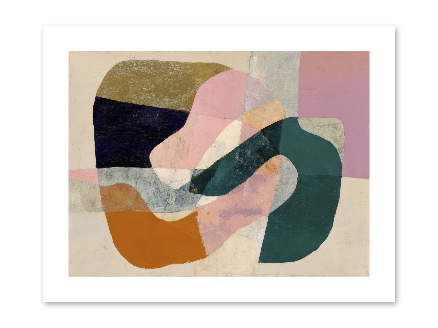 Urban Dusk -- Loose Canvas Print 12x9