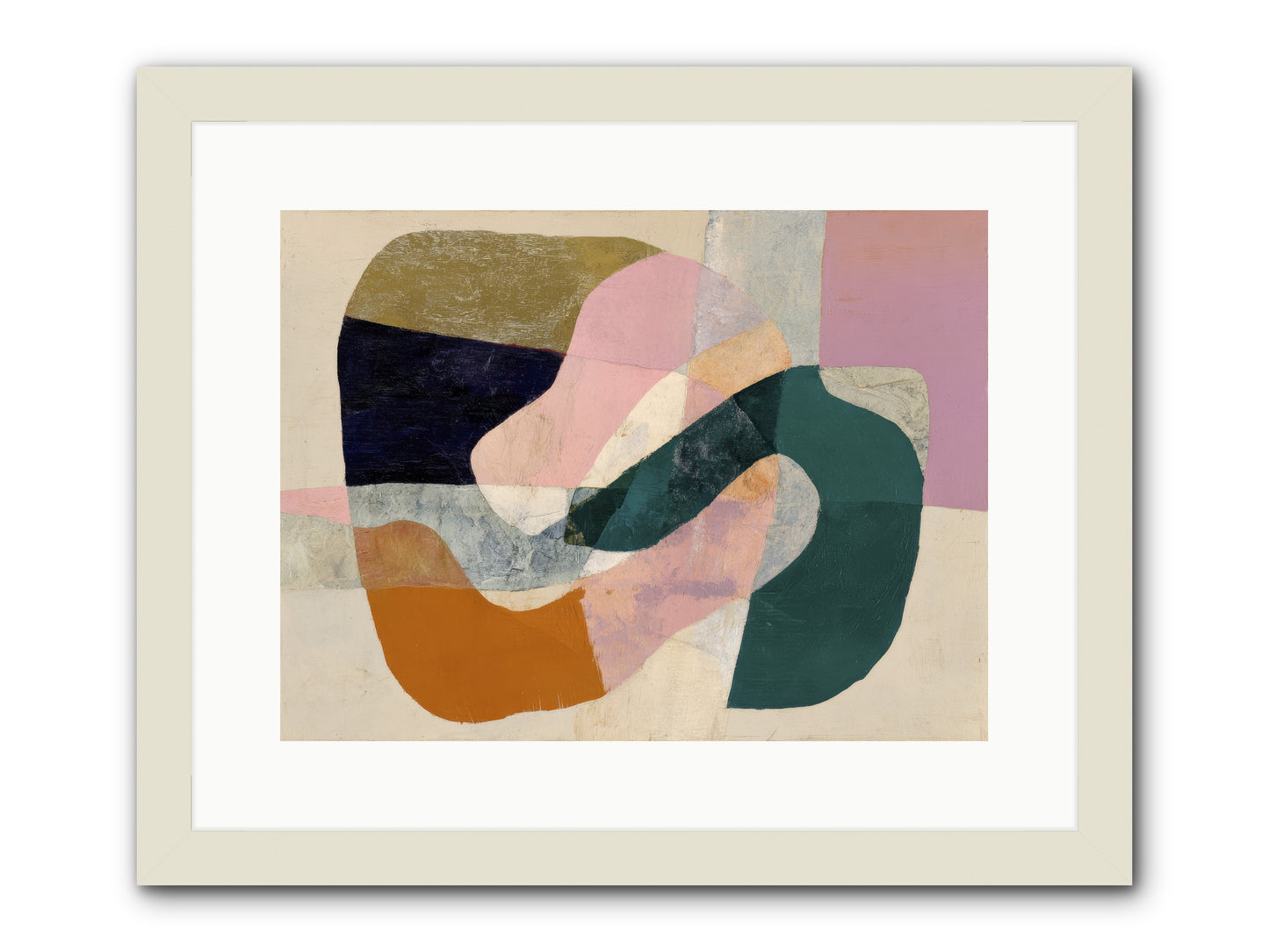 Urban Dusk -- Framed Print - White 16x12