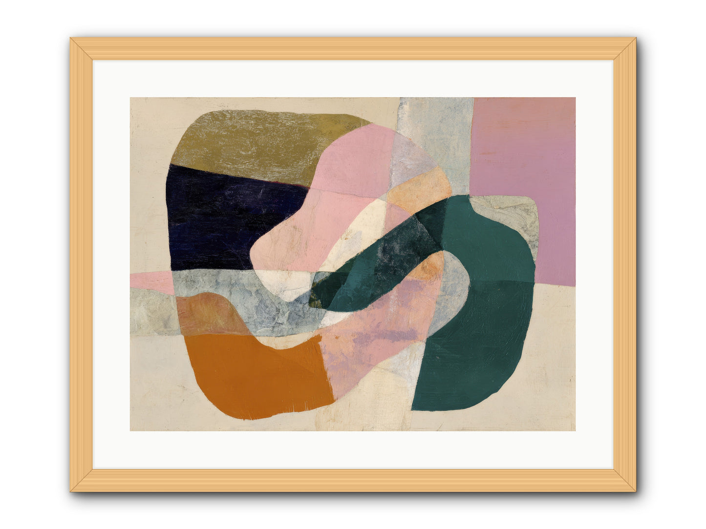Urban Dusk -- Framed Print - Natural 24x18