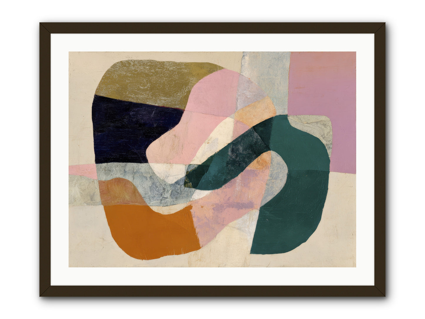Urban Dusk -- Framed Print - Black 32x24