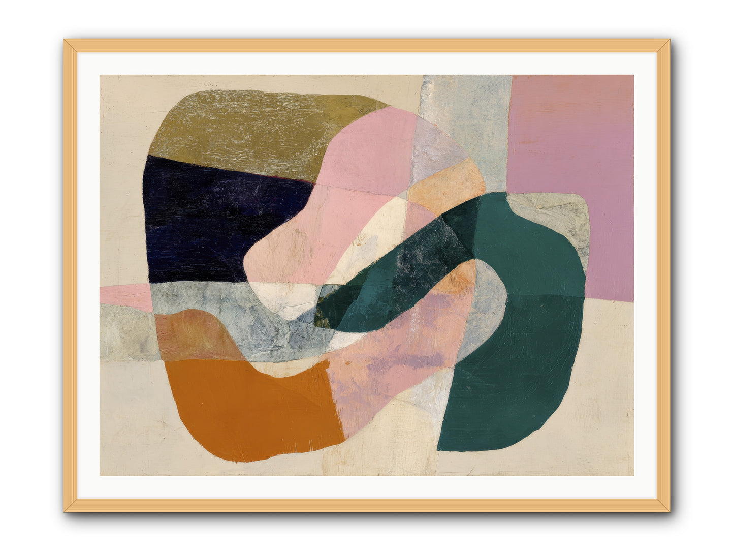 Urban Dusk -- Framed Print - Natural 48x36