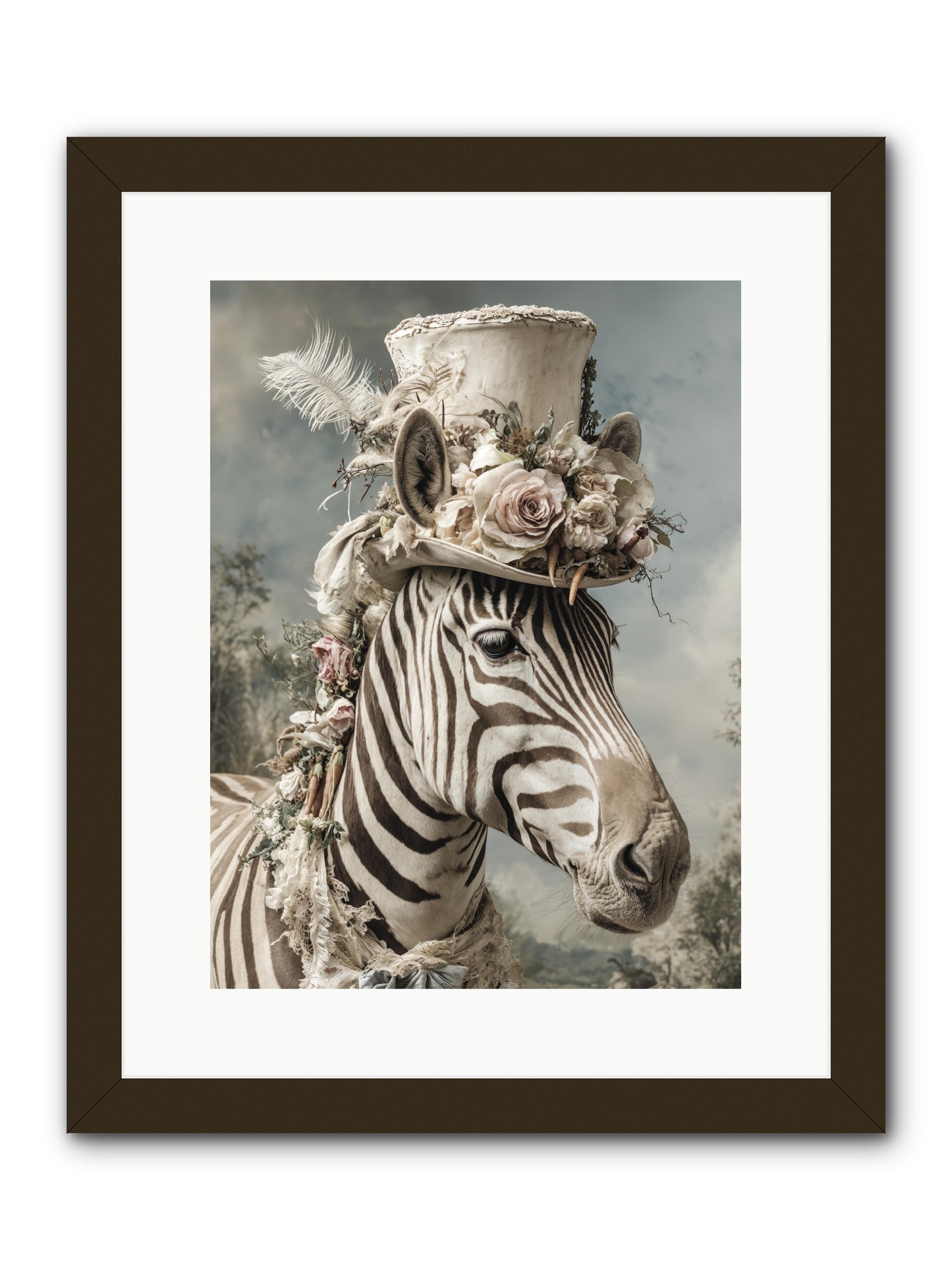 Vagabond -- Framed Print - Black 12x16
