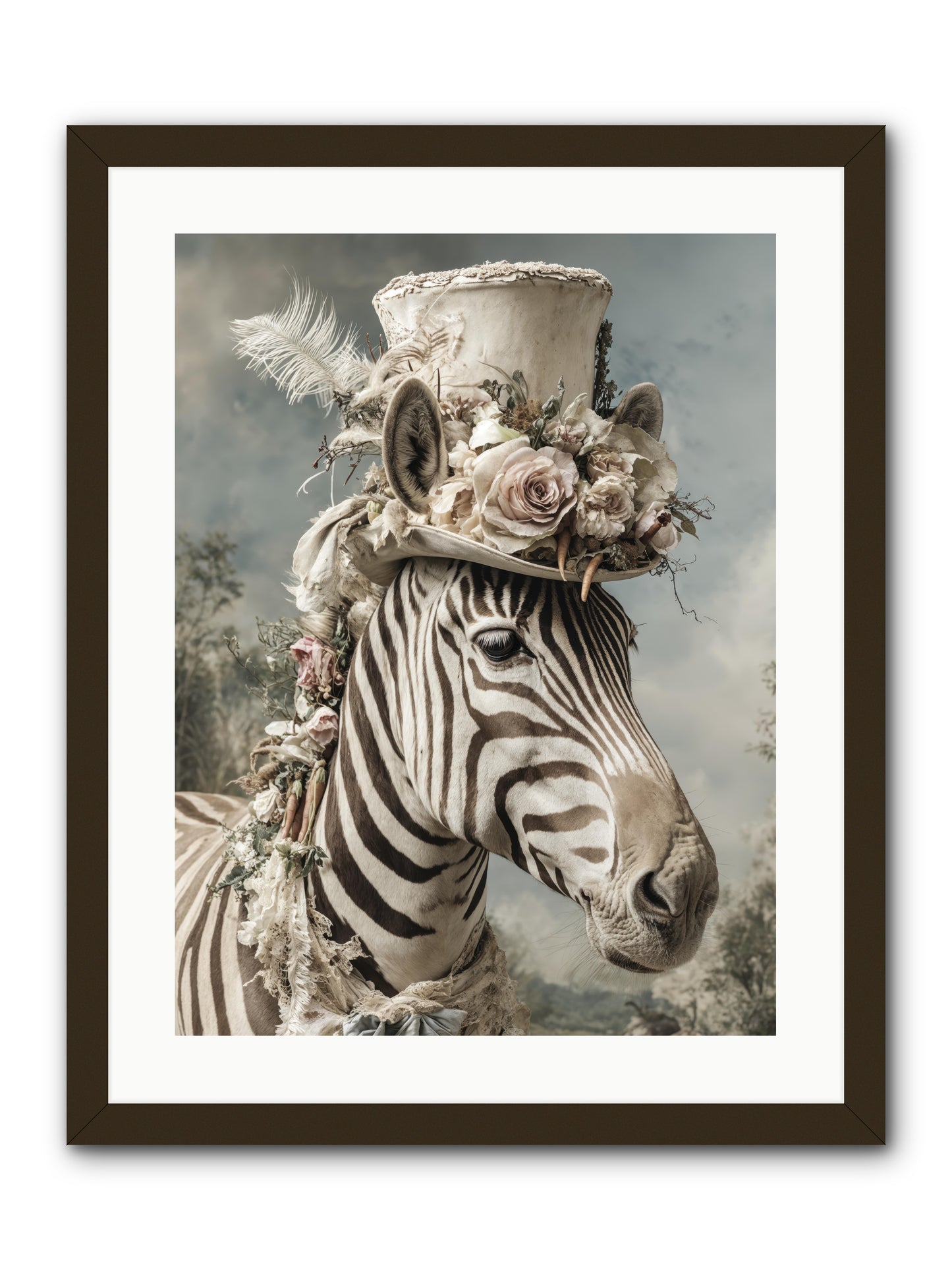 Vagabond -- Framed Print - Black 18x24