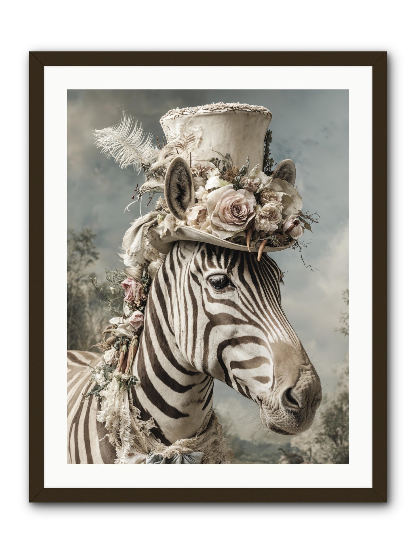 Vagabond -- Framed Print - Black 24x32