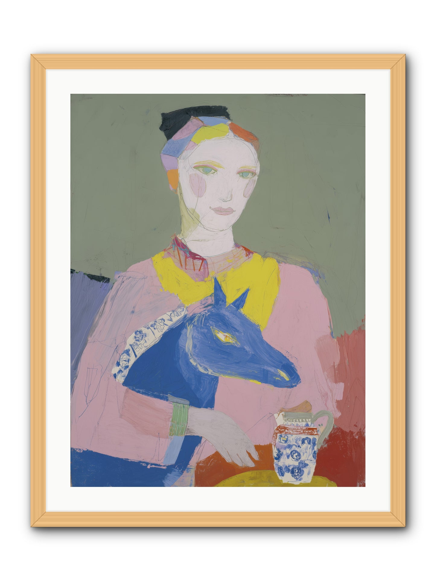 Vagabond -- Framed Print - Natural 24x32