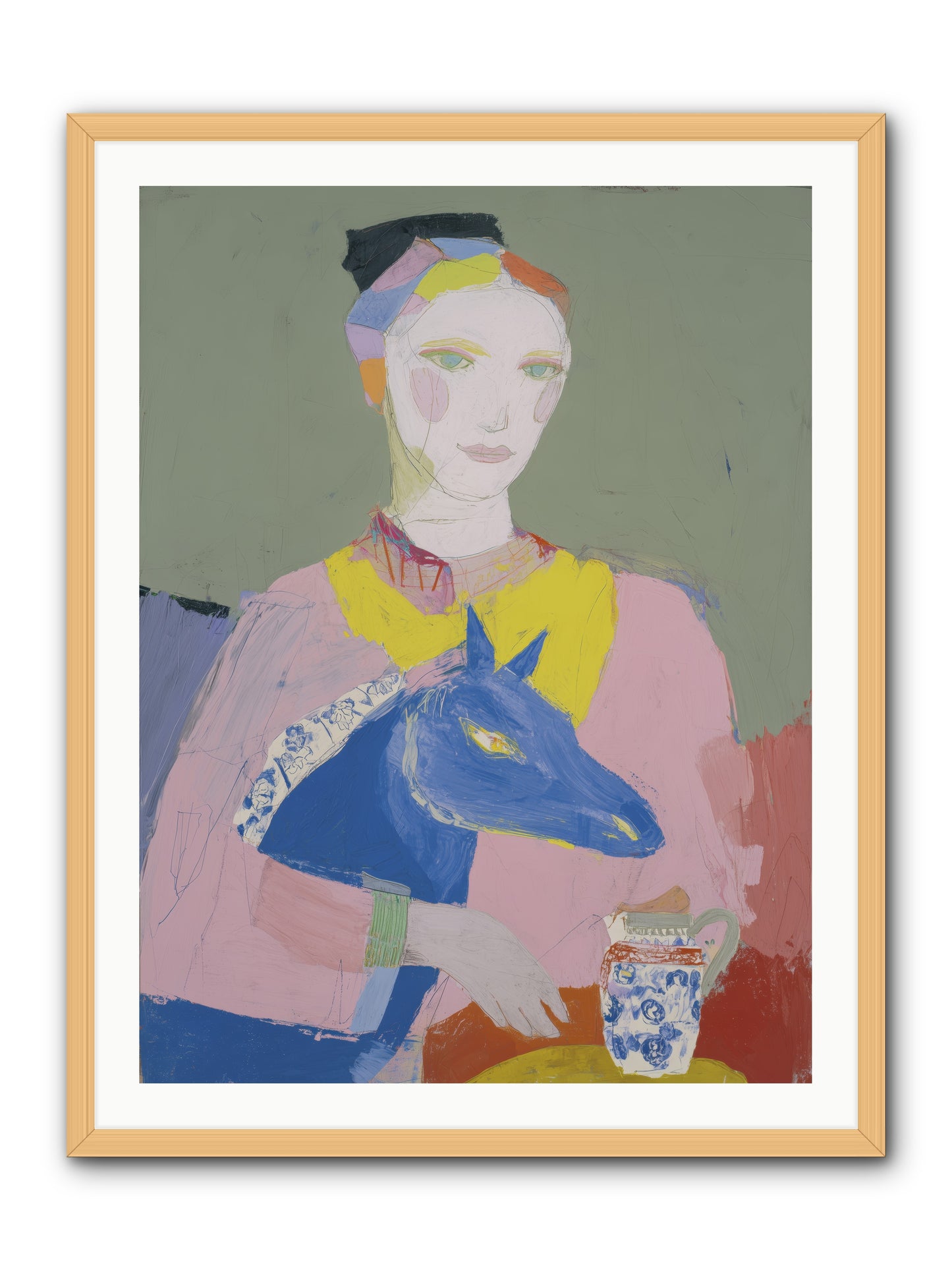 Vagabond -- Framed Print - Natural 30x40