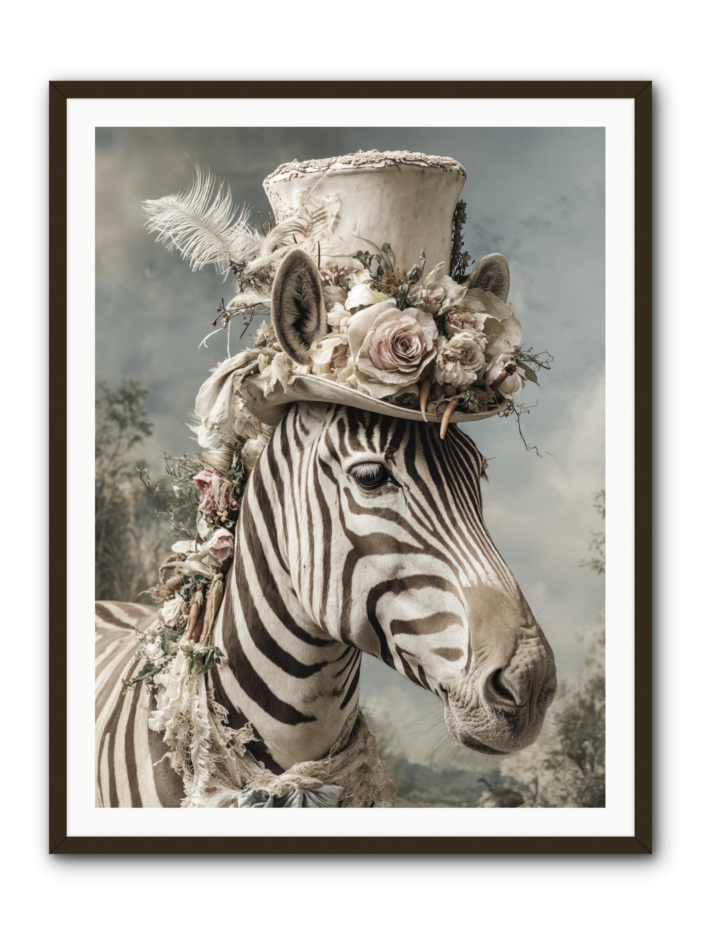 Vagabond -- Framed Print - Black 36x48