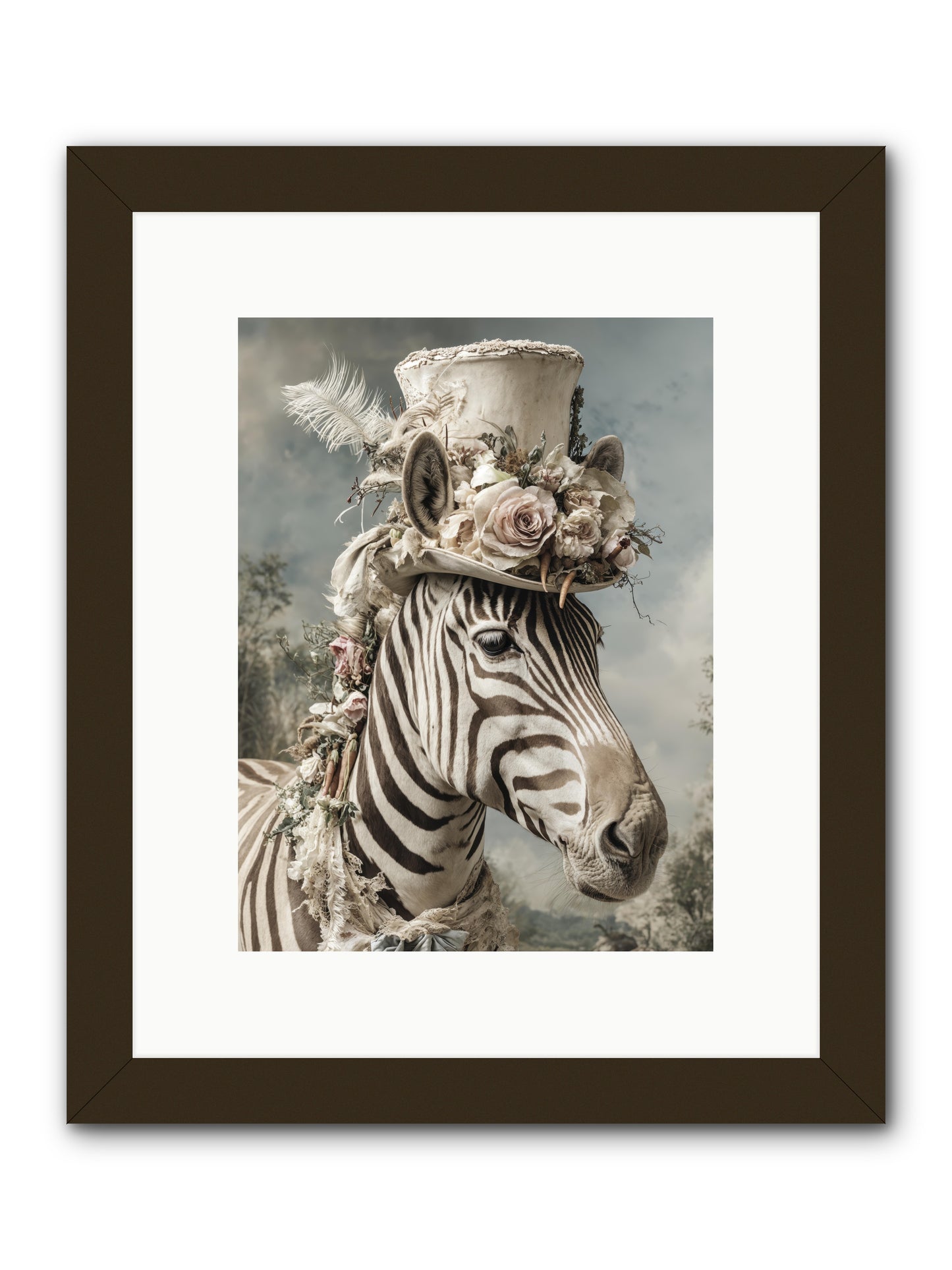 Vagabond -- Framed Print - Black 9x12