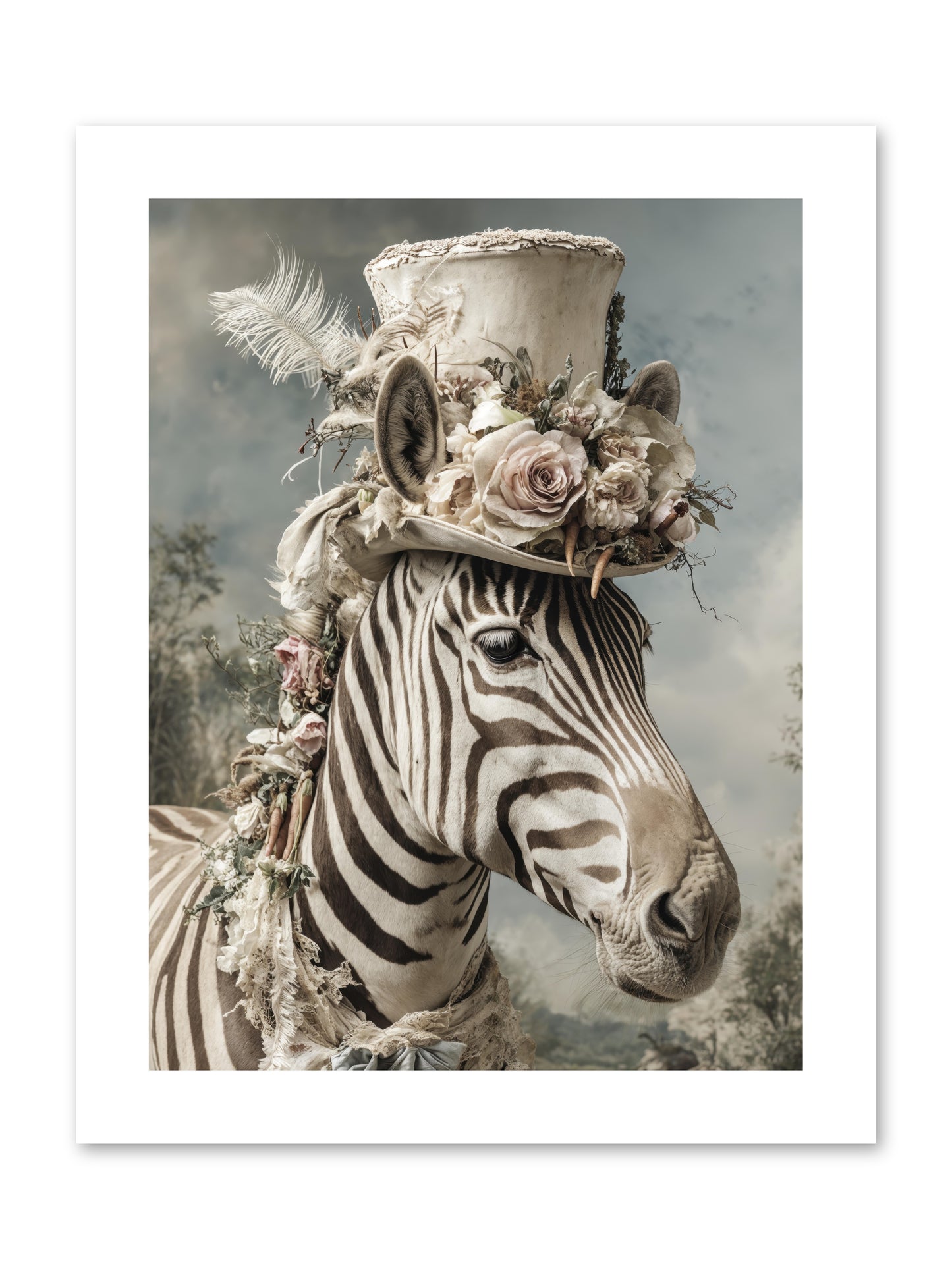Vagabond -- Loose Canvas Print 9x12