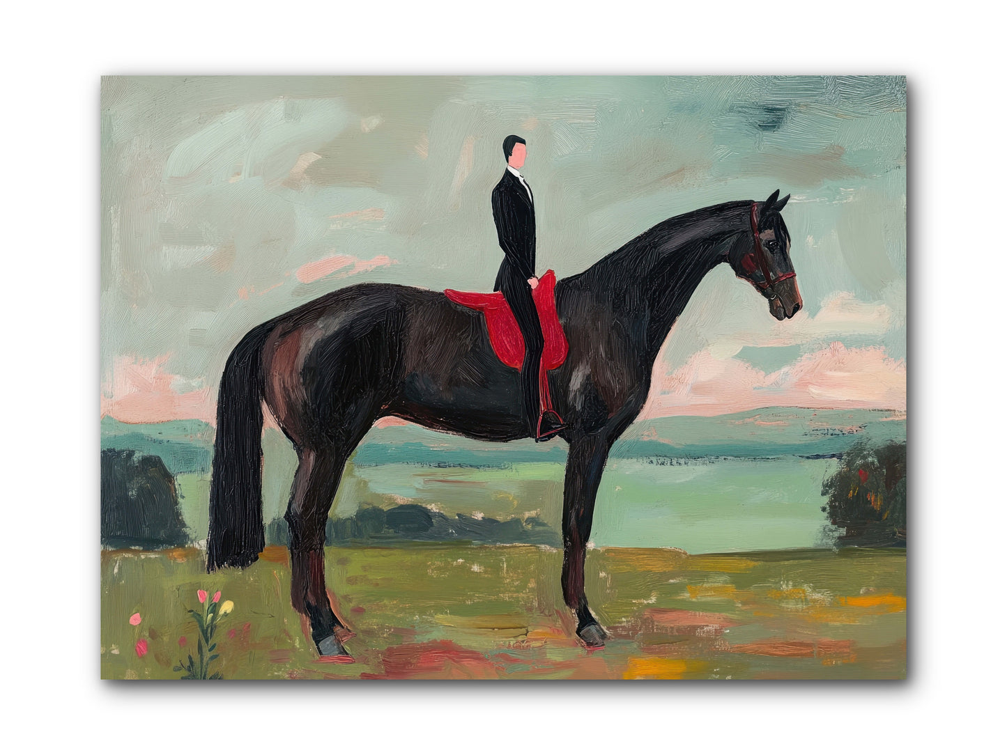 Valiant Pursuit -- Wrapped Canvas 12x9