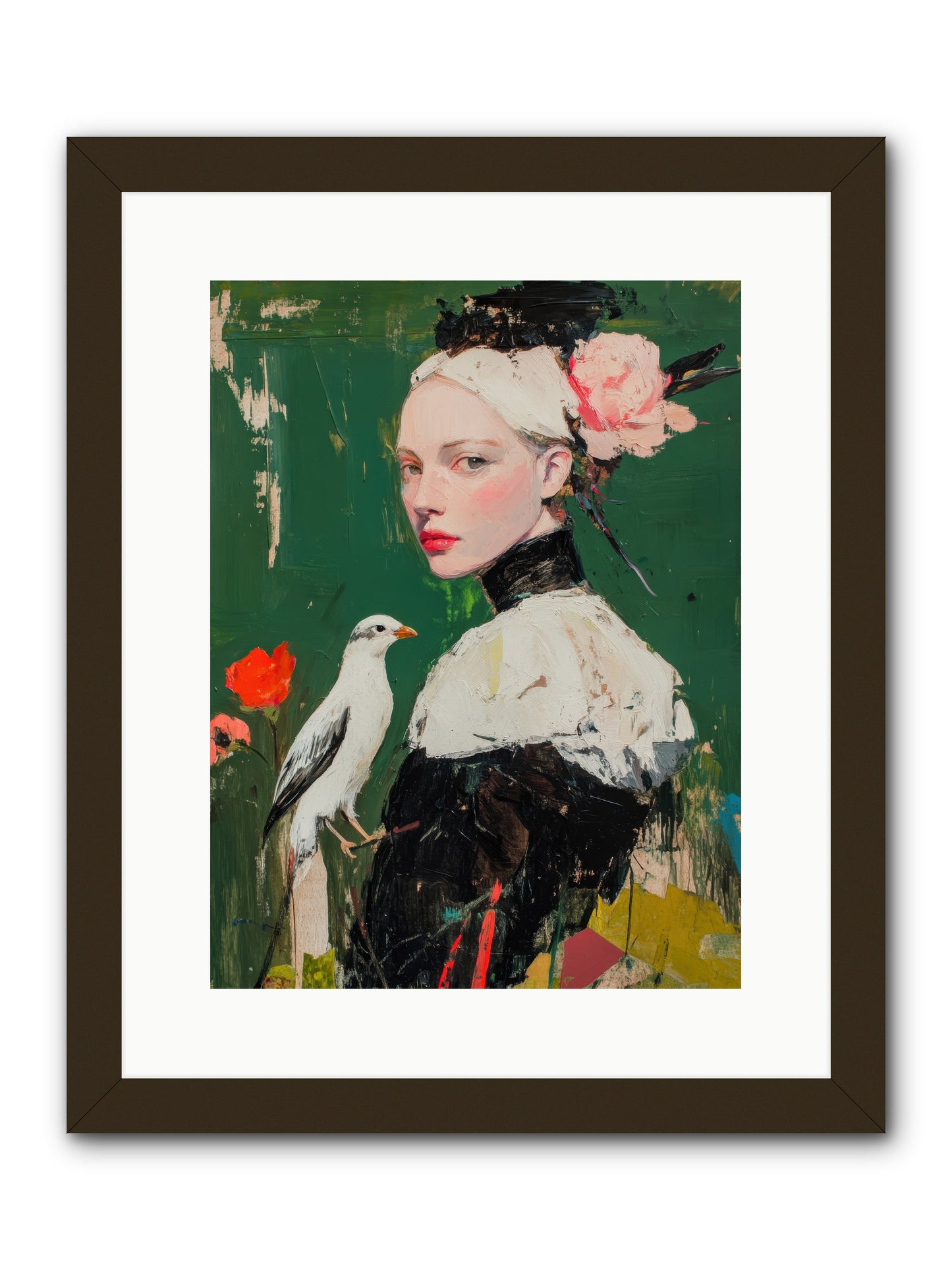 Vanishing Memoir -- Framed Print - Black 12x16