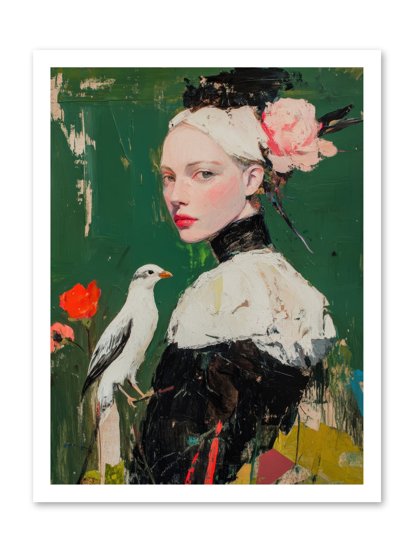 Vanishing Memoir -- Loose Canvas Print 18x24