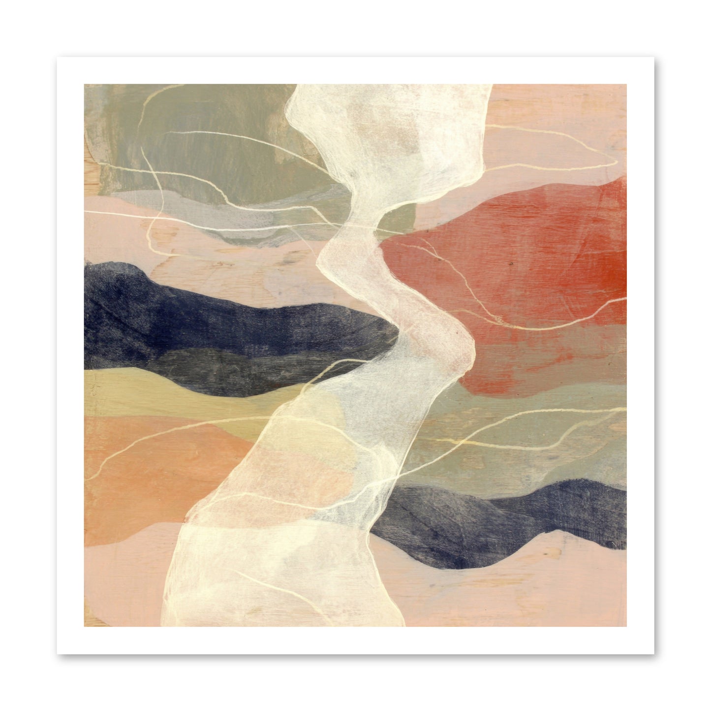 Vapor -- Paper Print 20x20