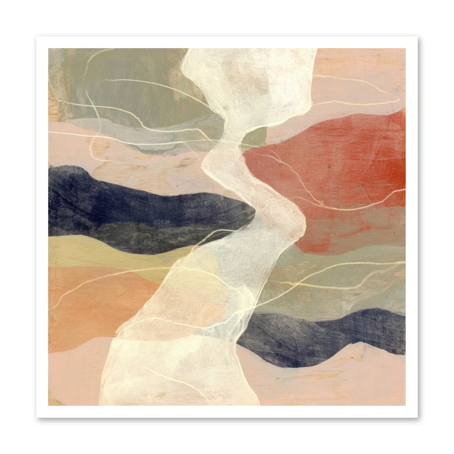 Vapor -- Paper Print 30x30