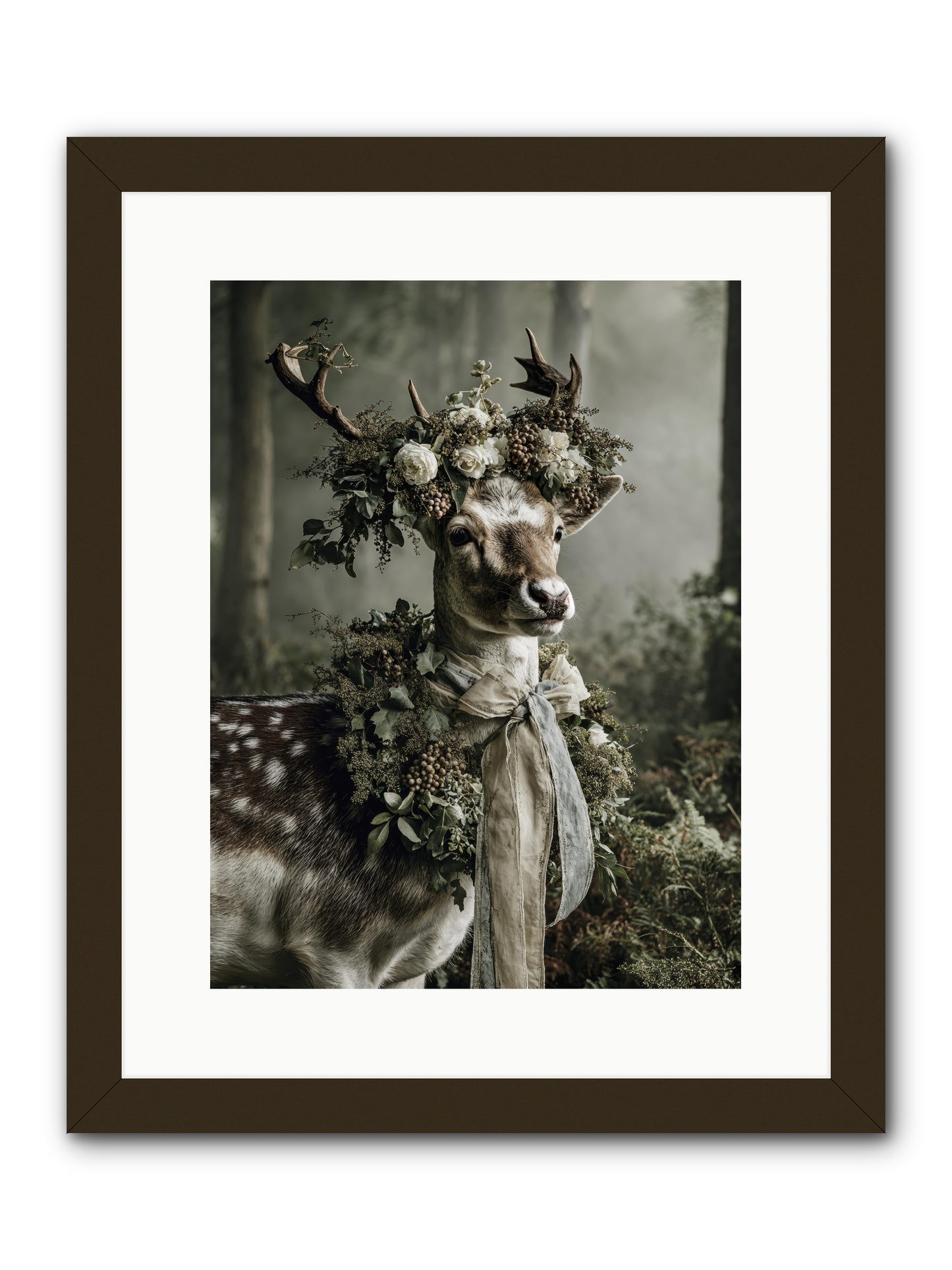 Varonne -- Framed Print - Black 12x16