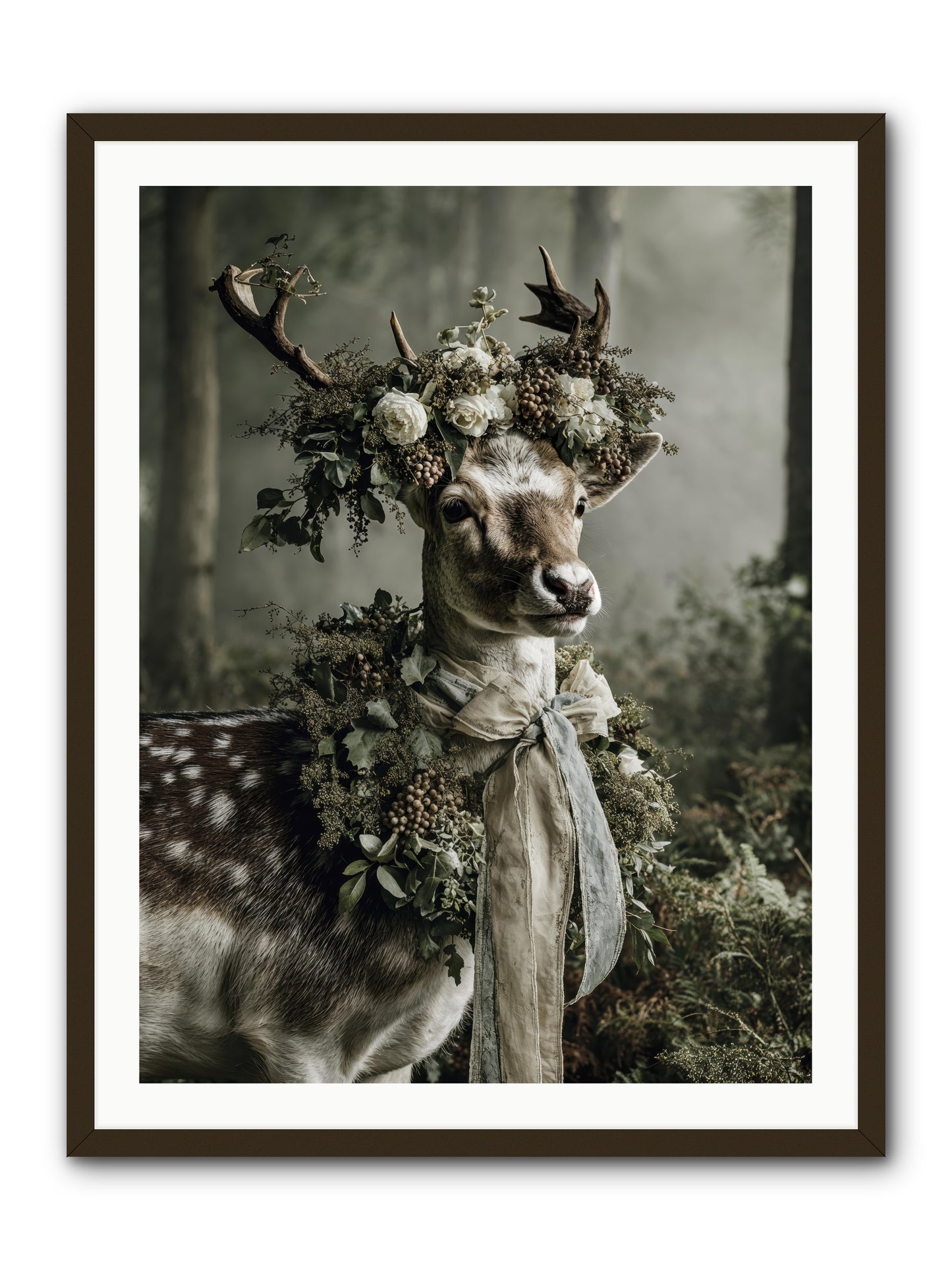 Varonne -- Framed Print - Black 30x40