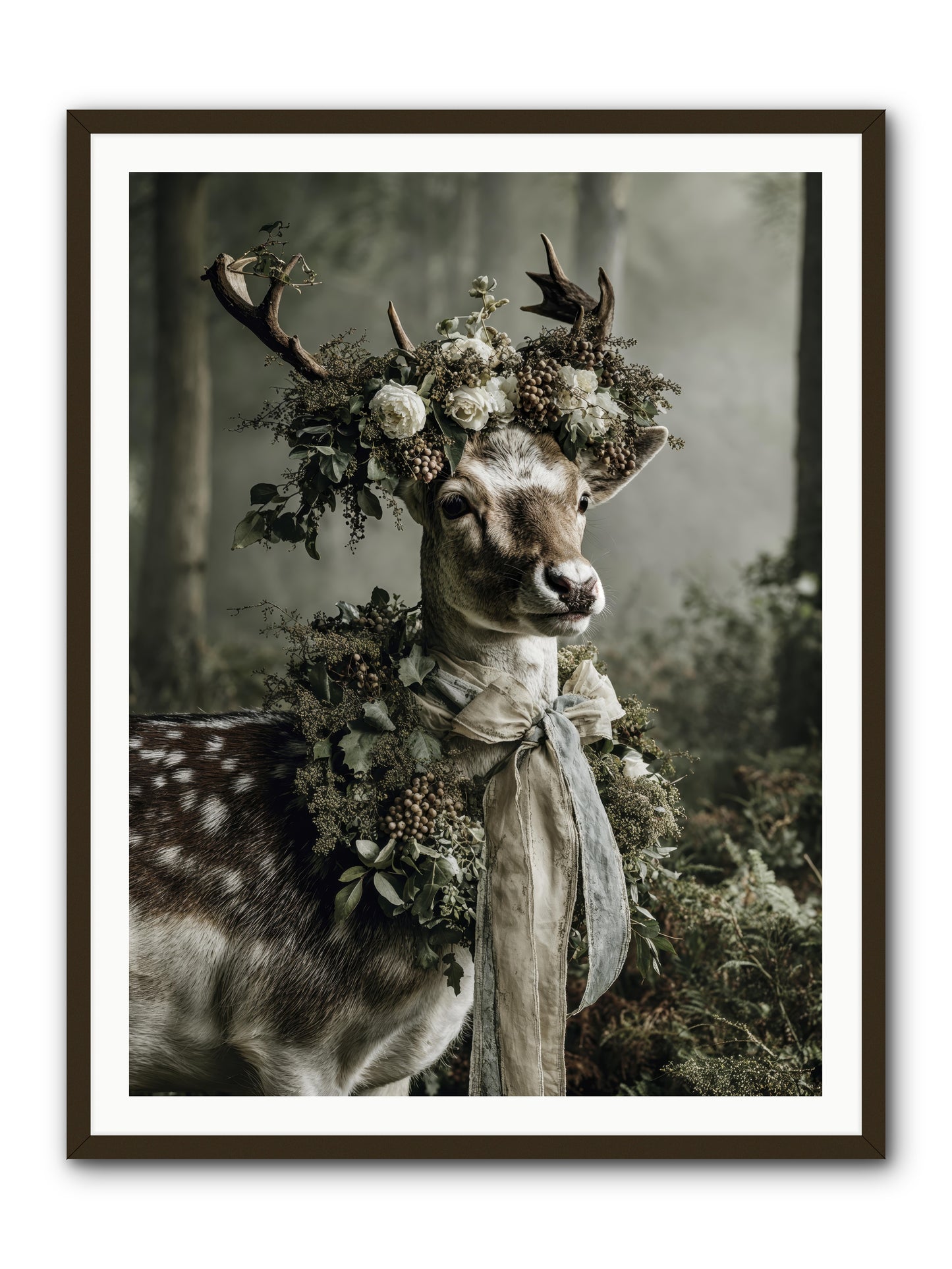 Varonne -- Framed Print - Black 36x48
