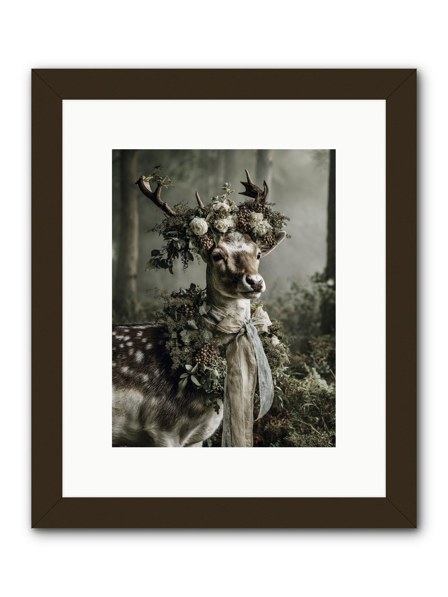 Varonne -- Framed Print - Black 9x12